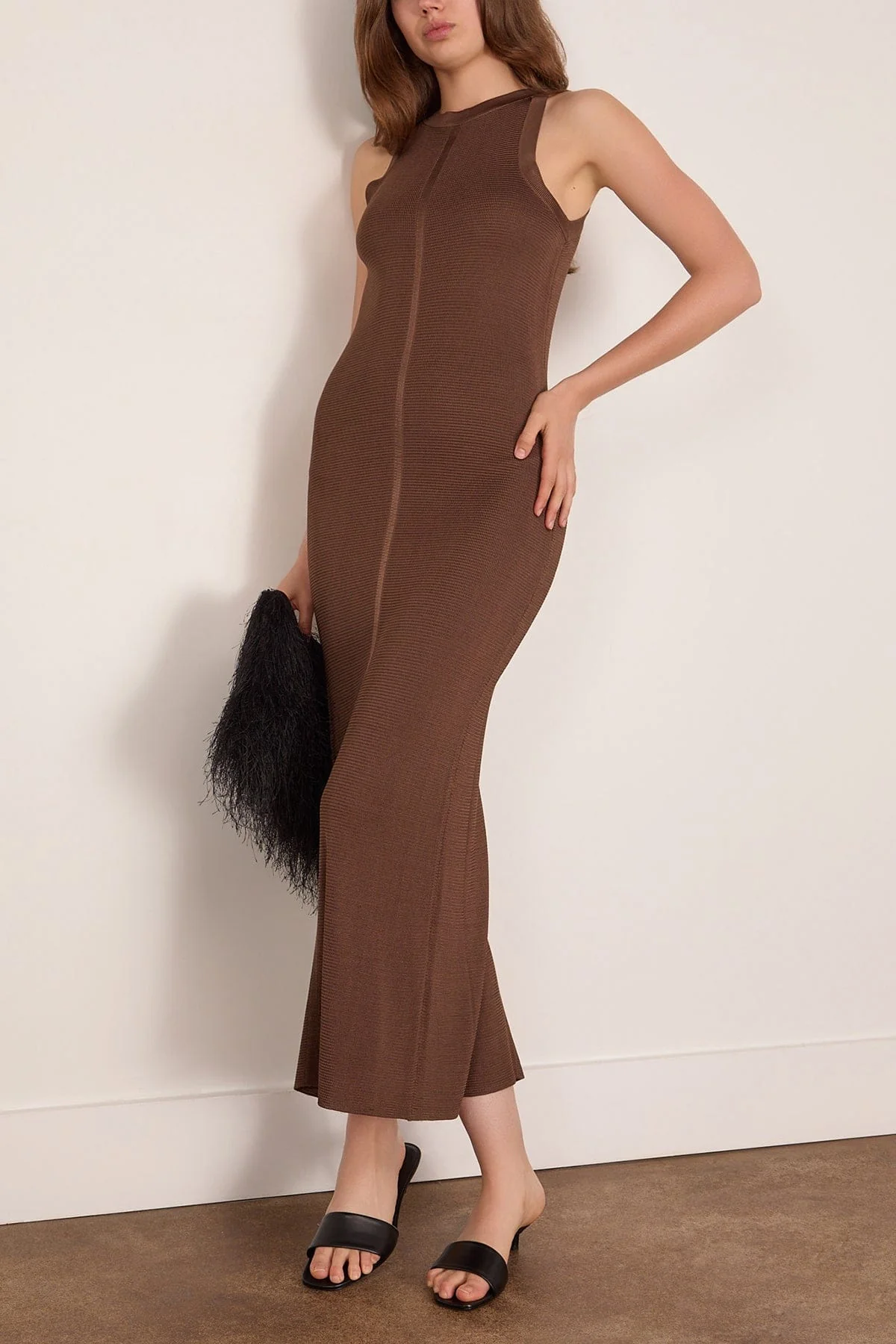 Pablo Maxi Dress in Brown - Image 2