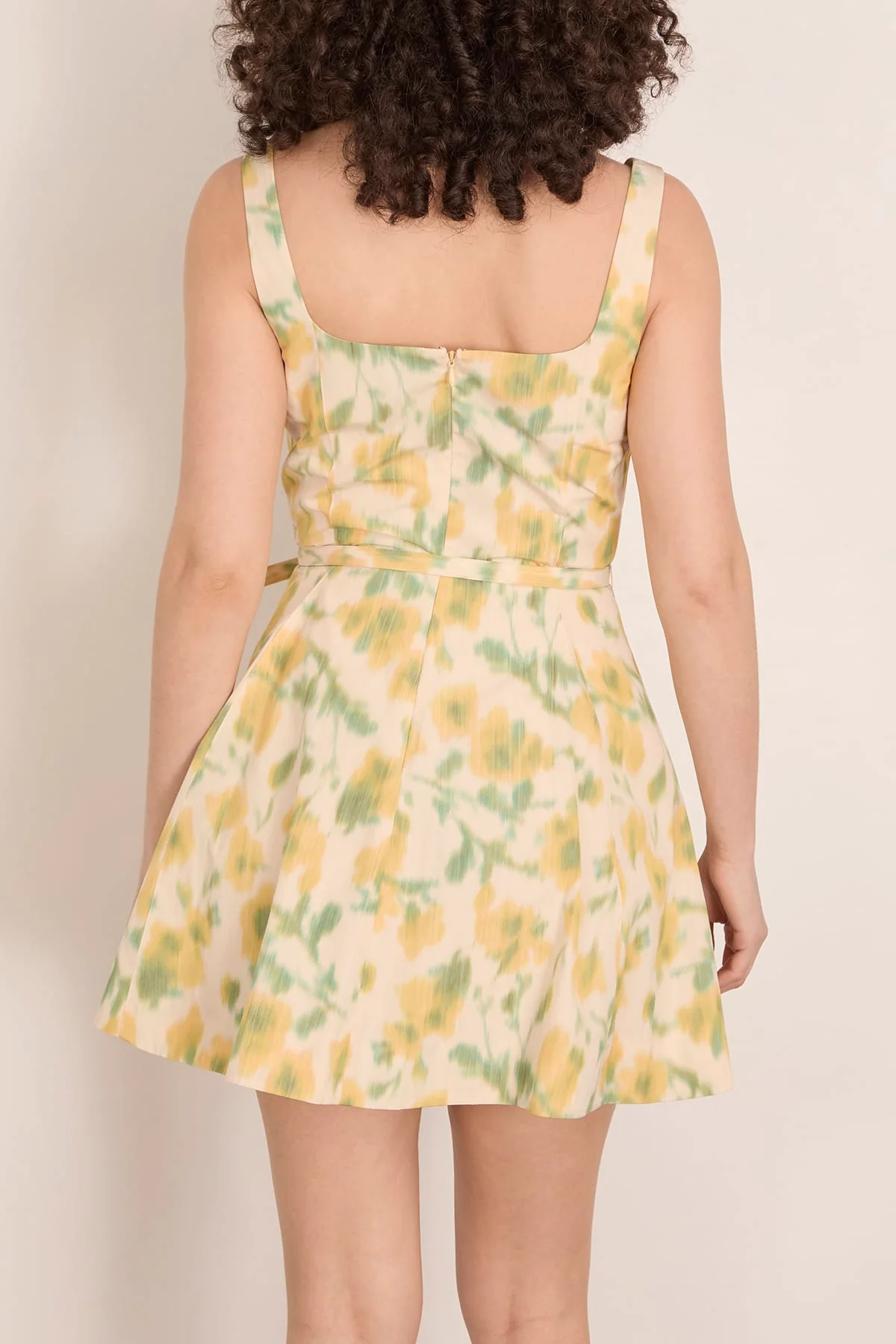 Paige Dress in Butter Multi - Image 4