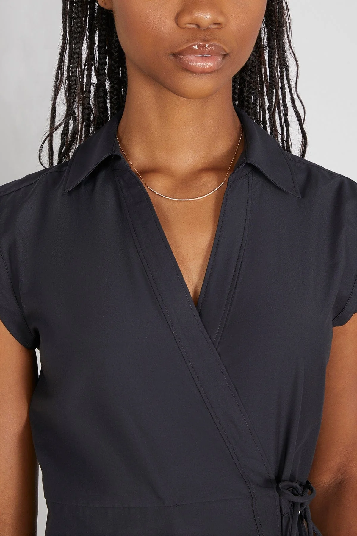Pave Diamond Collar Necklace in 14k Yellow Gold - Image 2