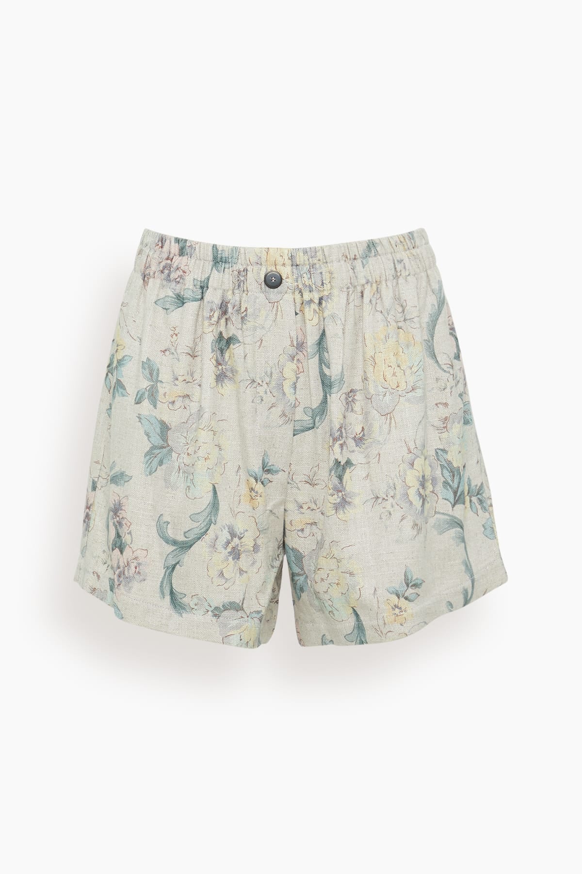 Peonia My Love Hopsack Bermuda Shorts in Glicine