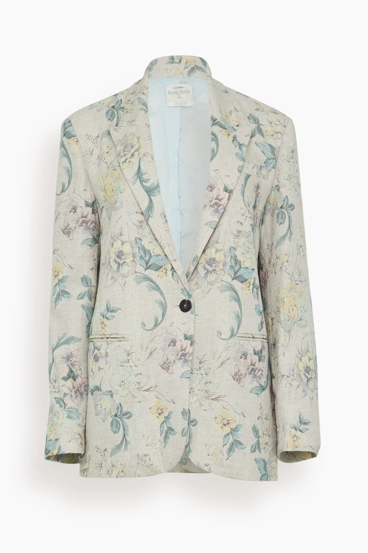 Peonia My Love Hopsack Jacket in Glicine