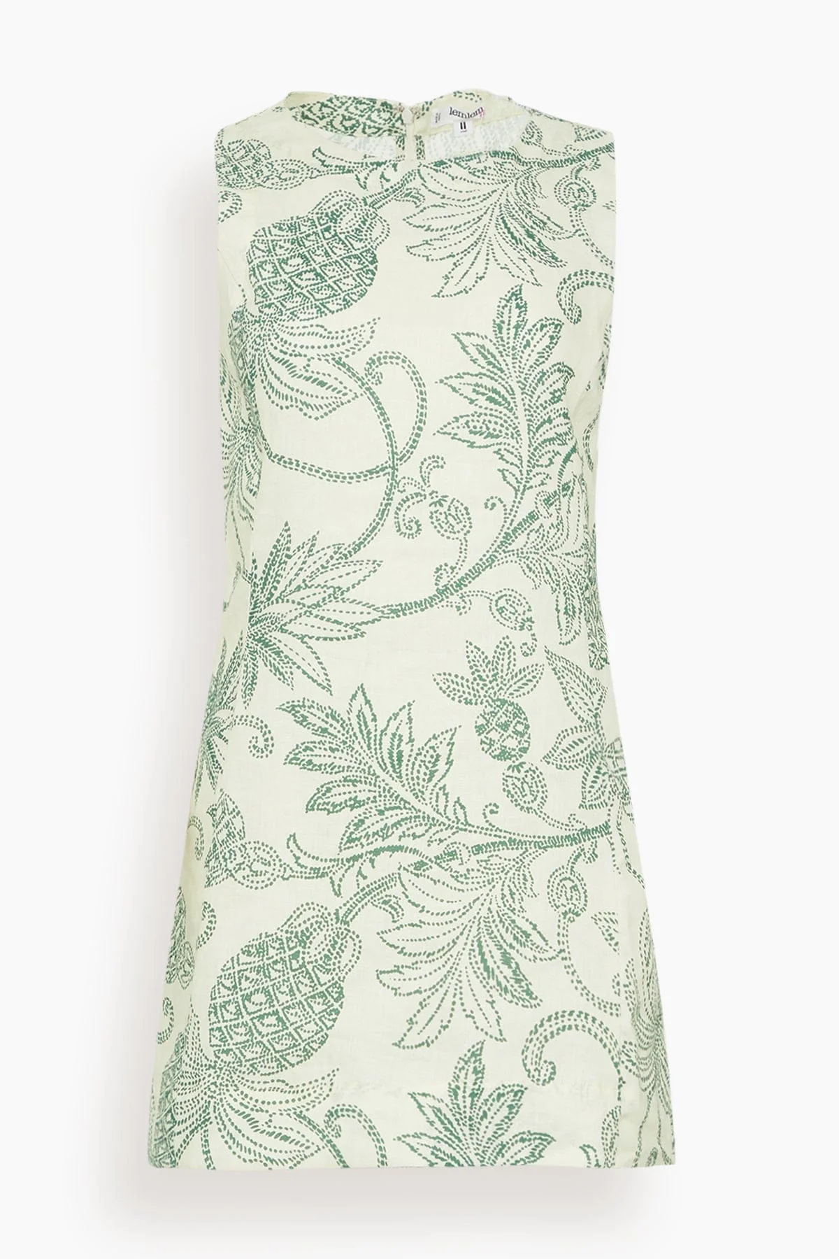 Persinna Dress in Mokata Green