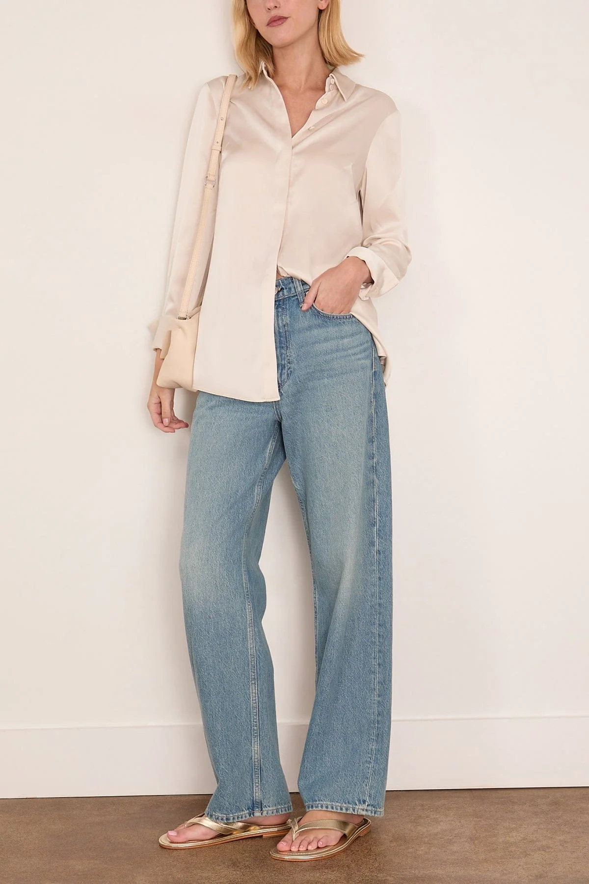 Philippa Shirt in Oyster - Image 2