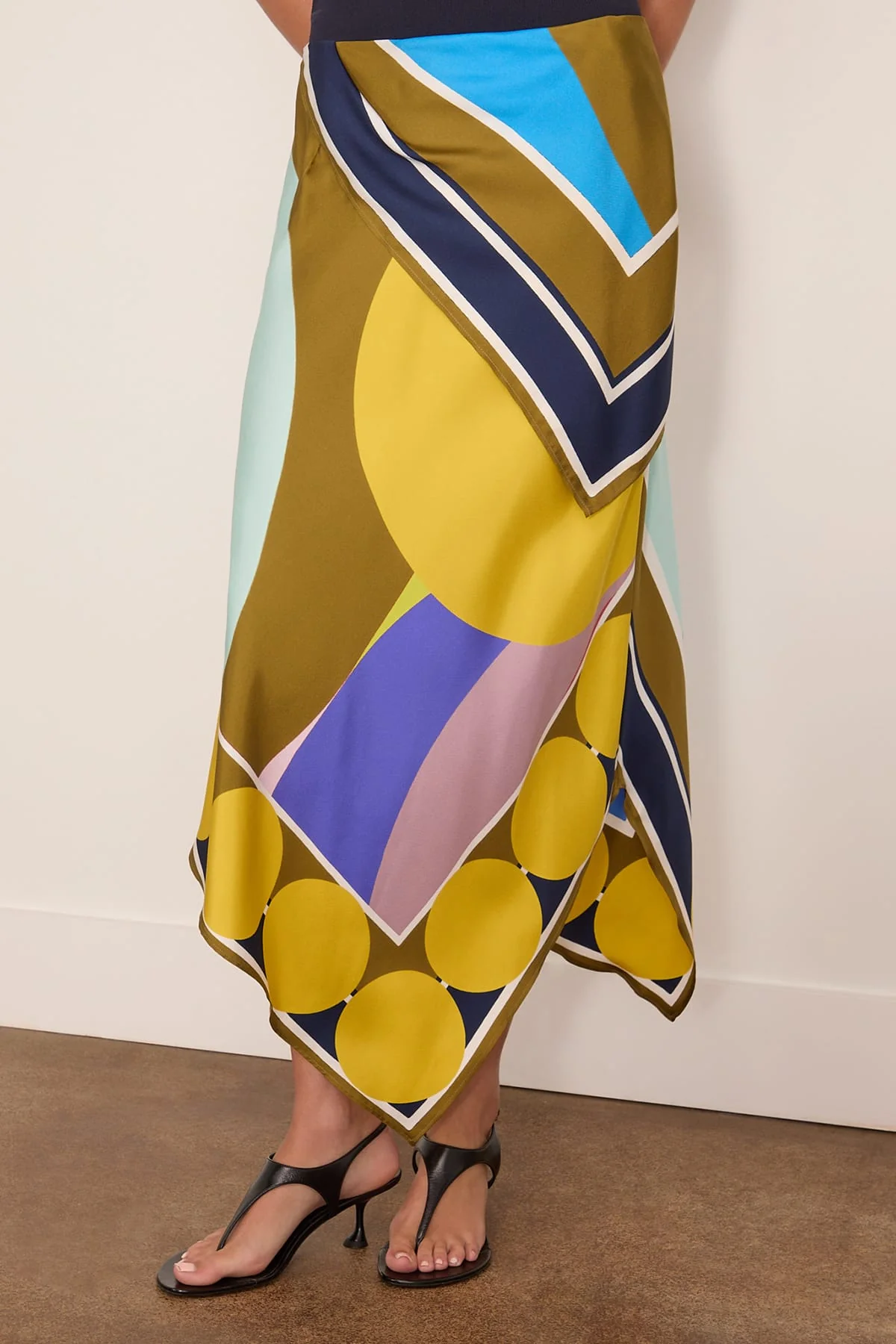 Pilar Skirt in Army Multi - Image 3