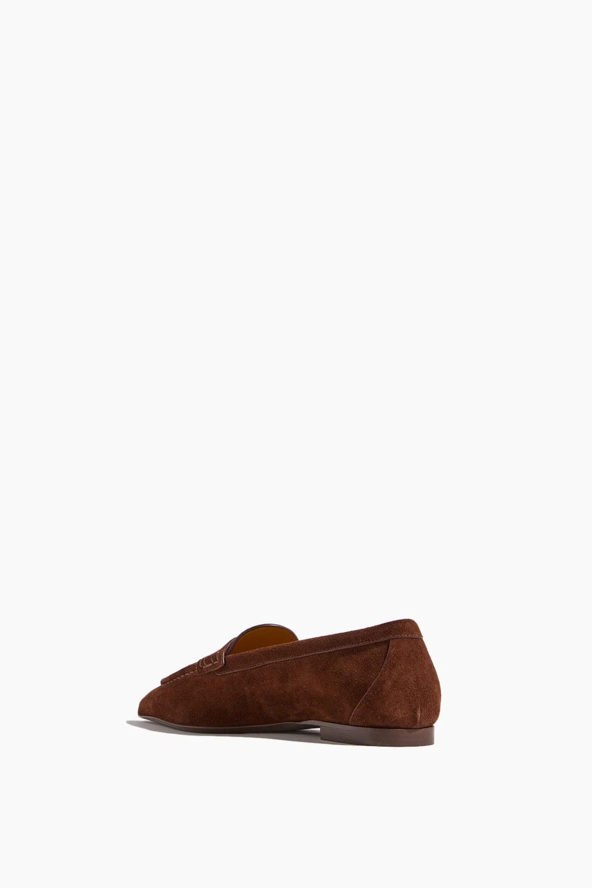 Pointed Toe Loafer in Brown Suede - Image 3
