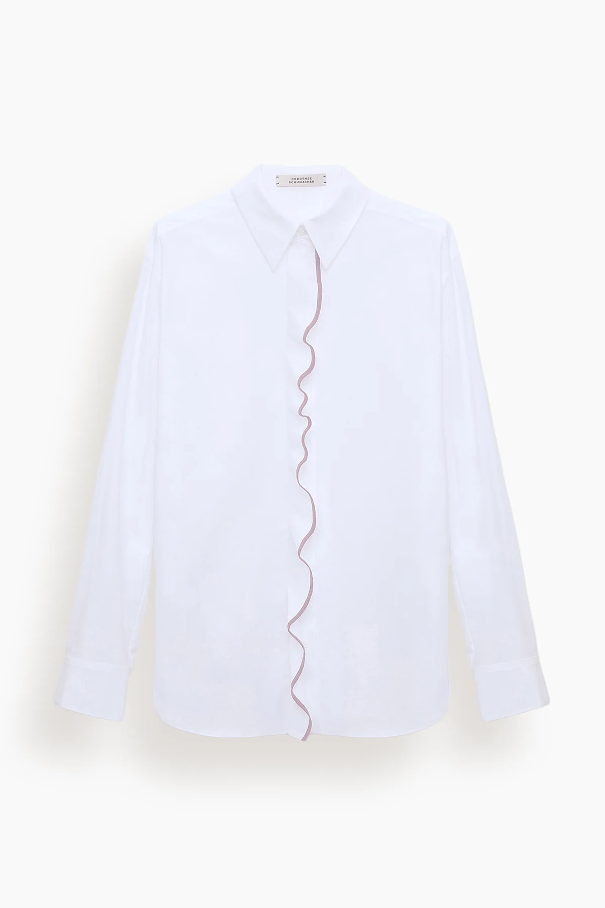 Pure Power Blouse in White Lilac