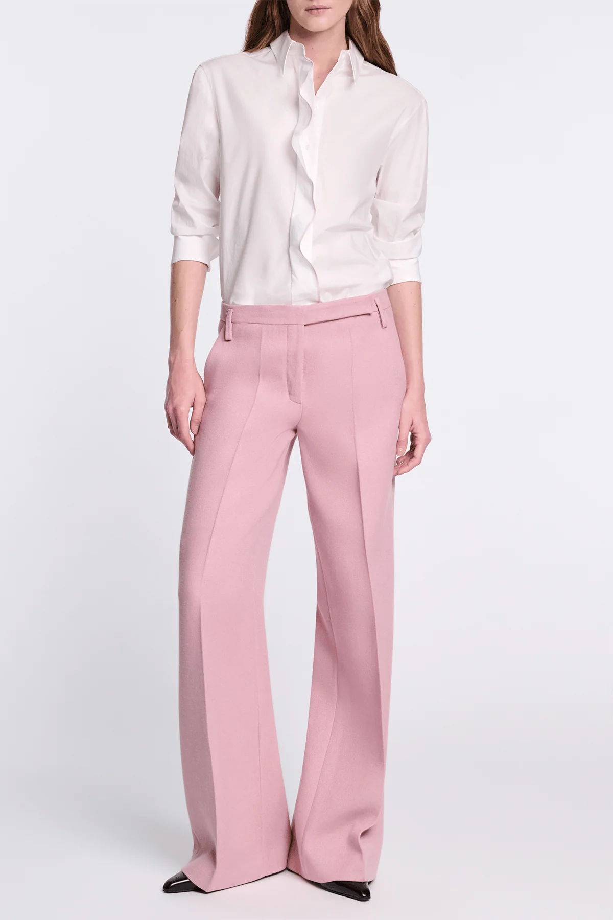Pure Power Blouse in White Lilac - Image 2