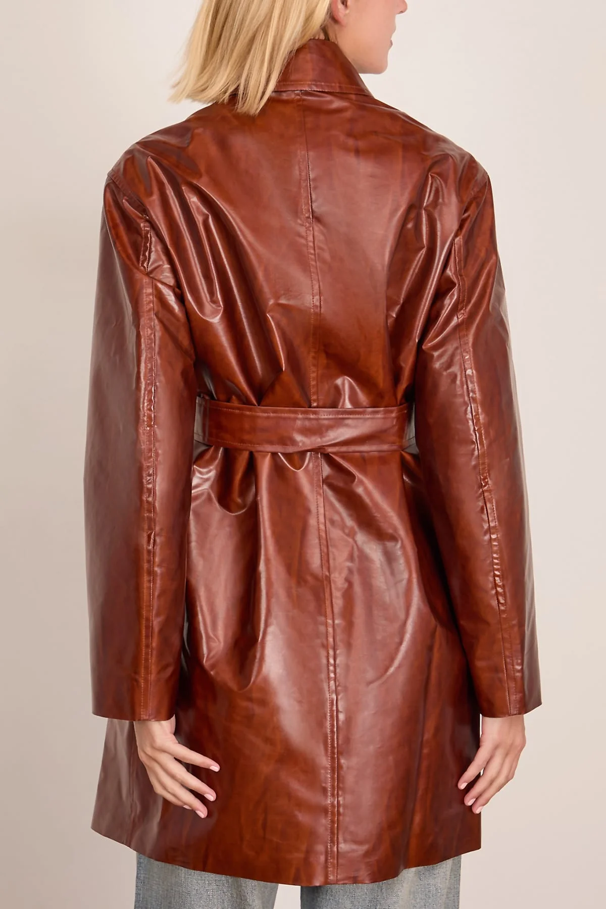 Ramblasa Coat in Rust - Image 4