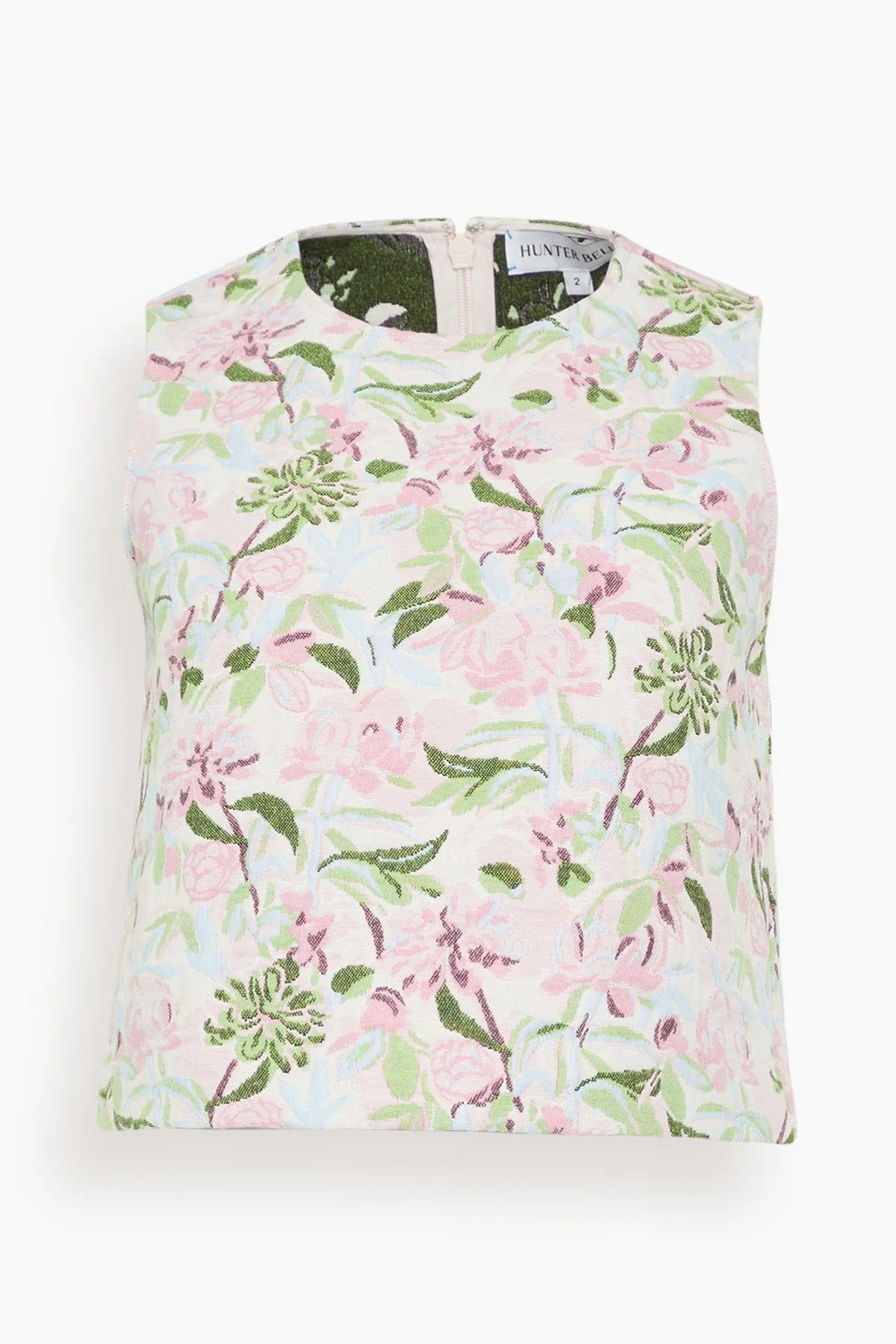 Rebecca Top in Magnolia Grove Jacquard