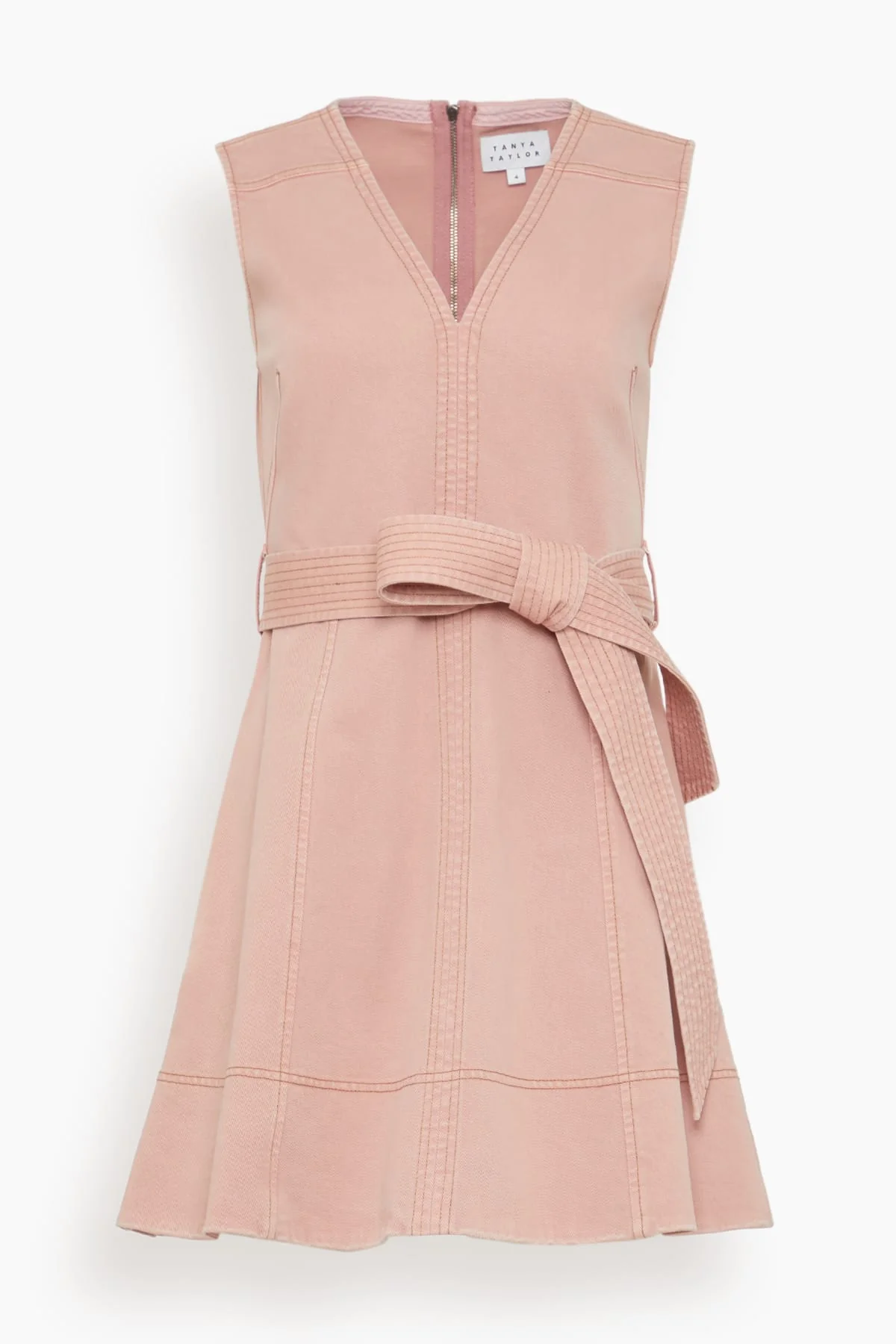Reina Dress in Rose Quartz