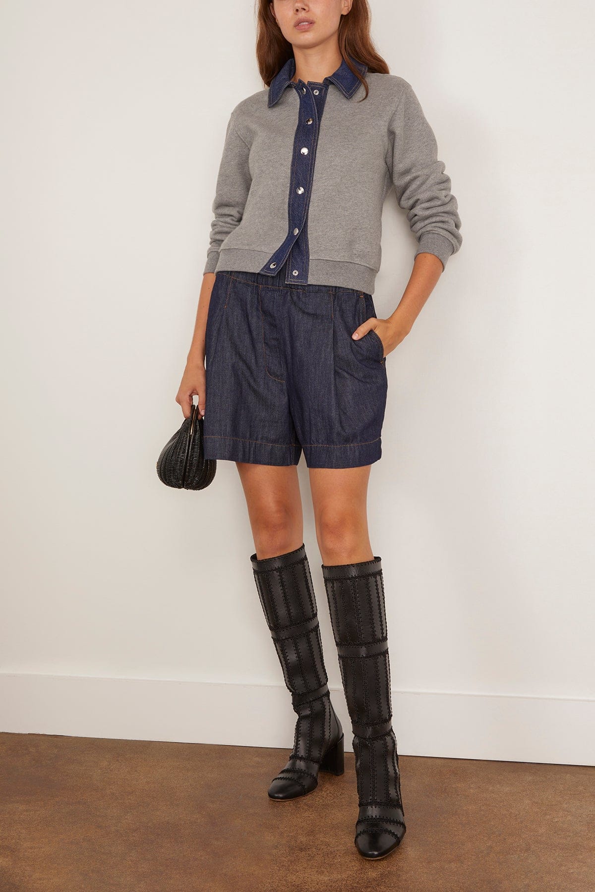 Rita Jacket in Heather Grey - Image 2