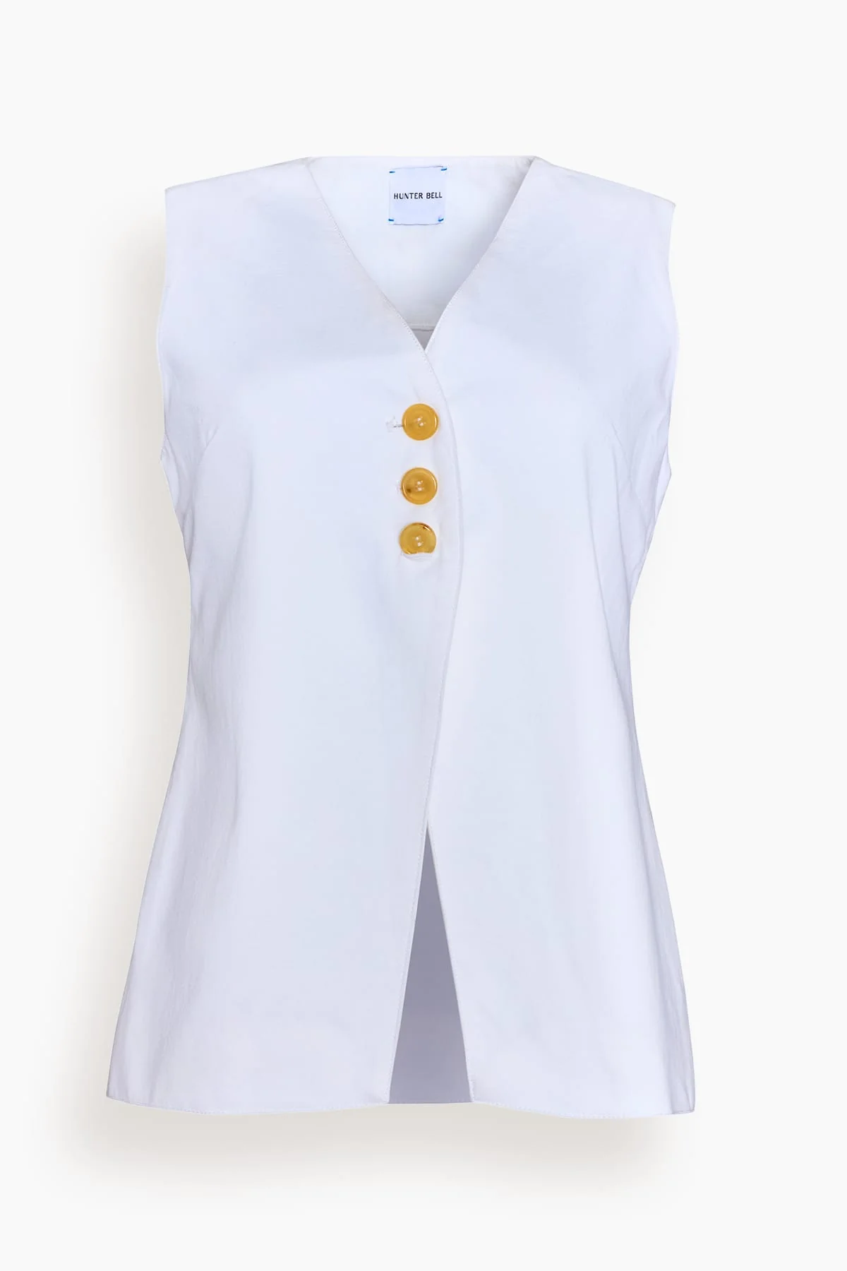 Roma Vest in White