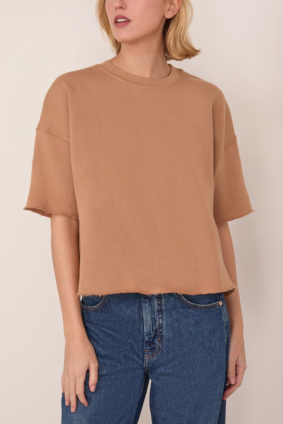 Romeo Tee in Saddle - Image 3