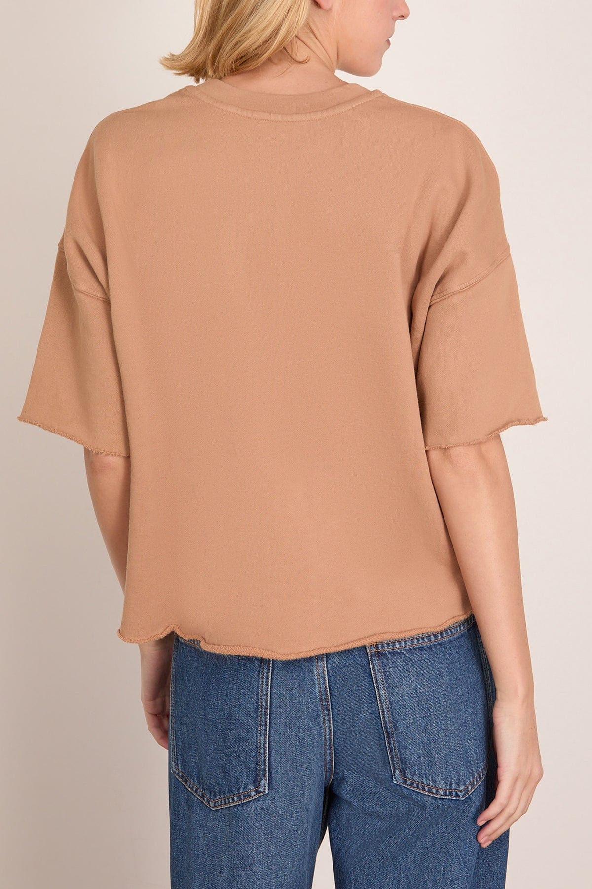 Romeo Tee in Saddle - Image 4