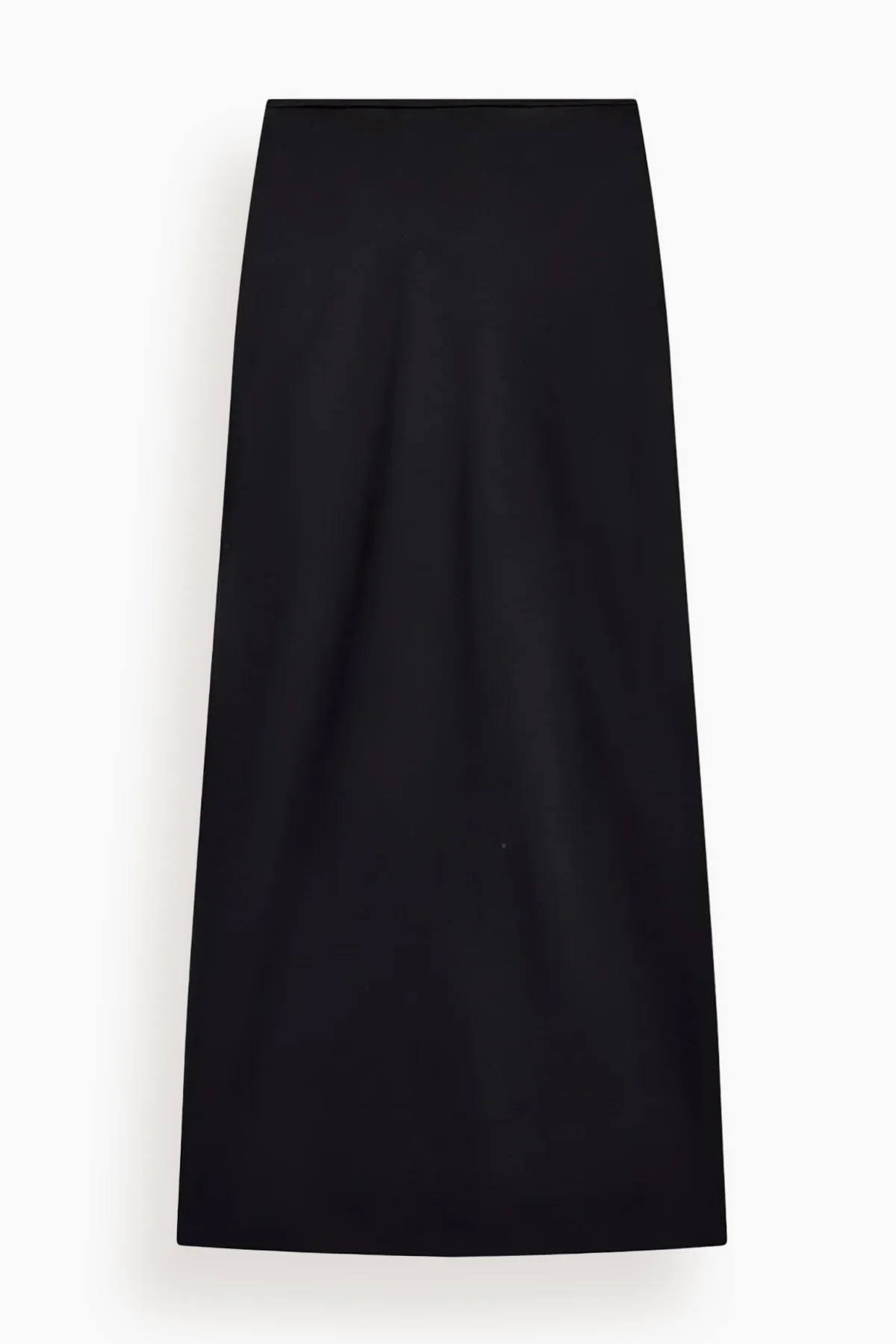 Satin Skirt in Black