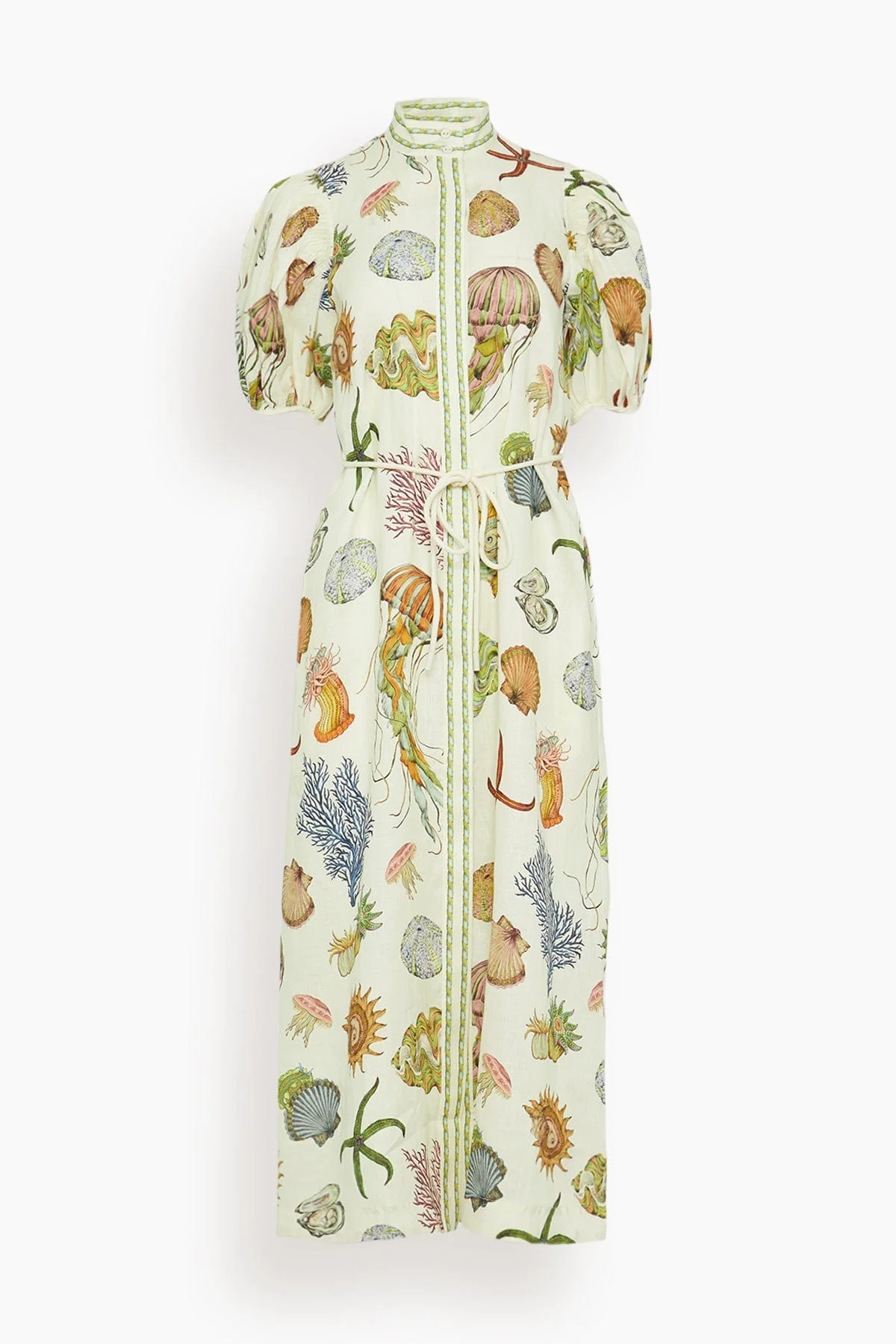 Sea Shirtdress in Cream (TS)