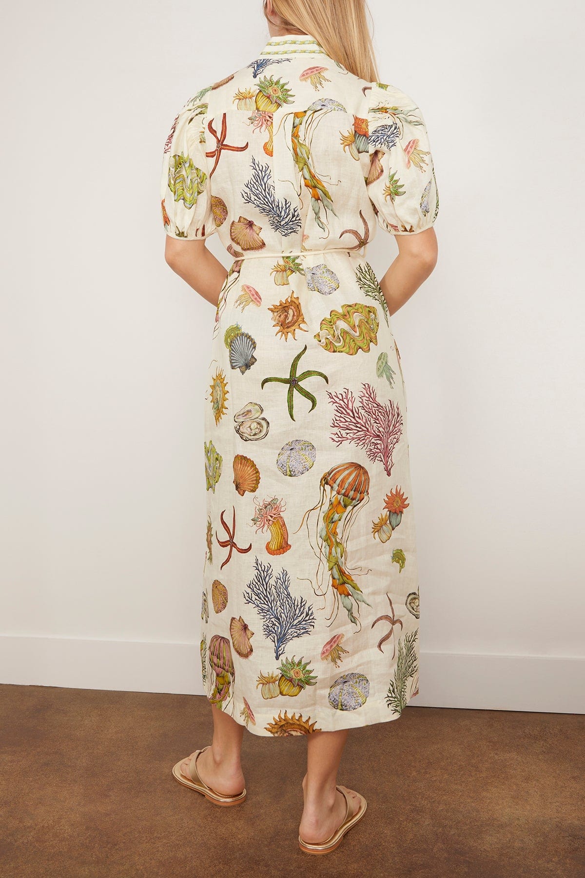 Sea Shirtdress in Cream (TS) - Image 4