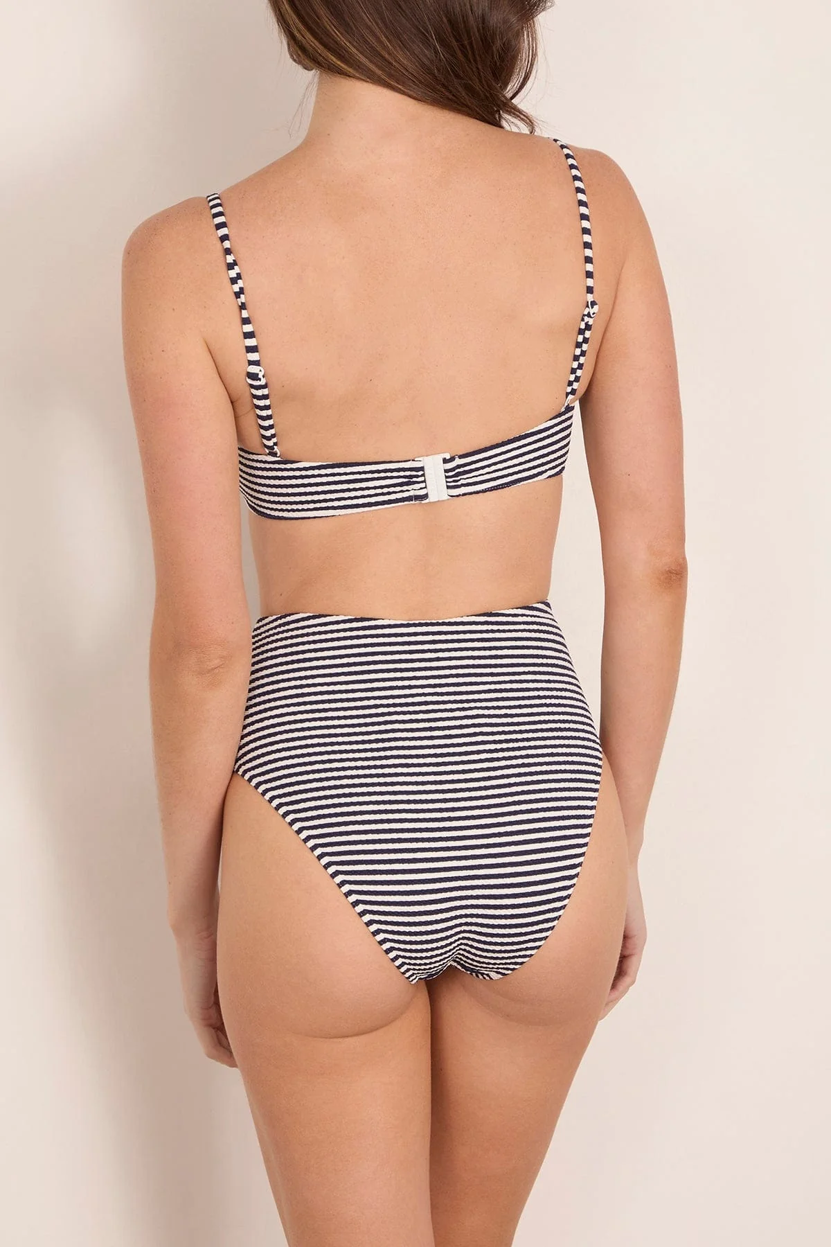 Seamless Kaia Bottom in Maritime Blue/Cream Multi - Image 4