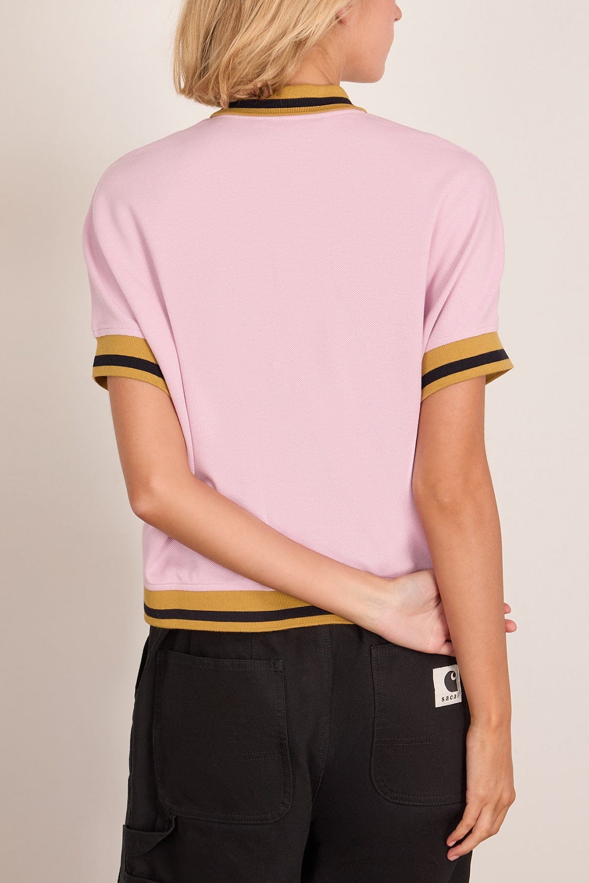Short Sleeve Polo in Quartz - Image 4