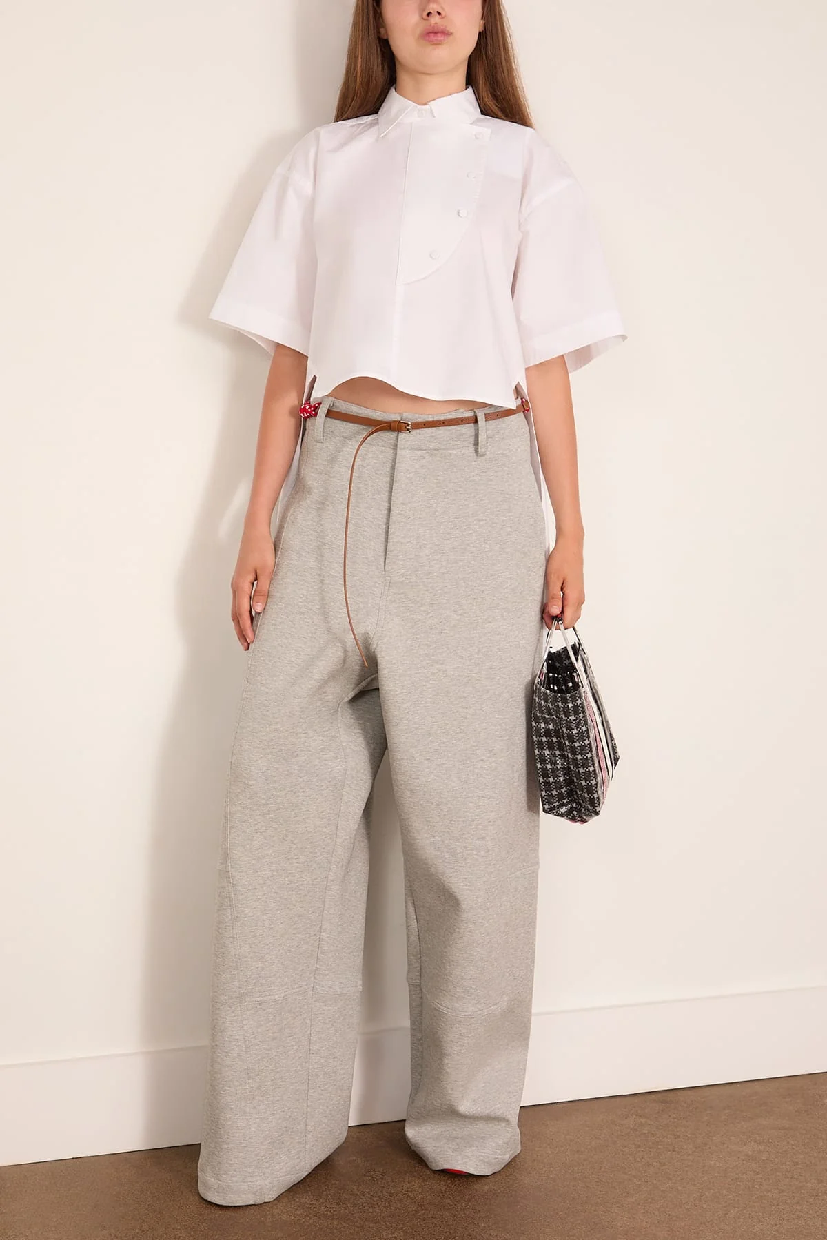 Short Sleeve Shirt in Optical White - Image 2