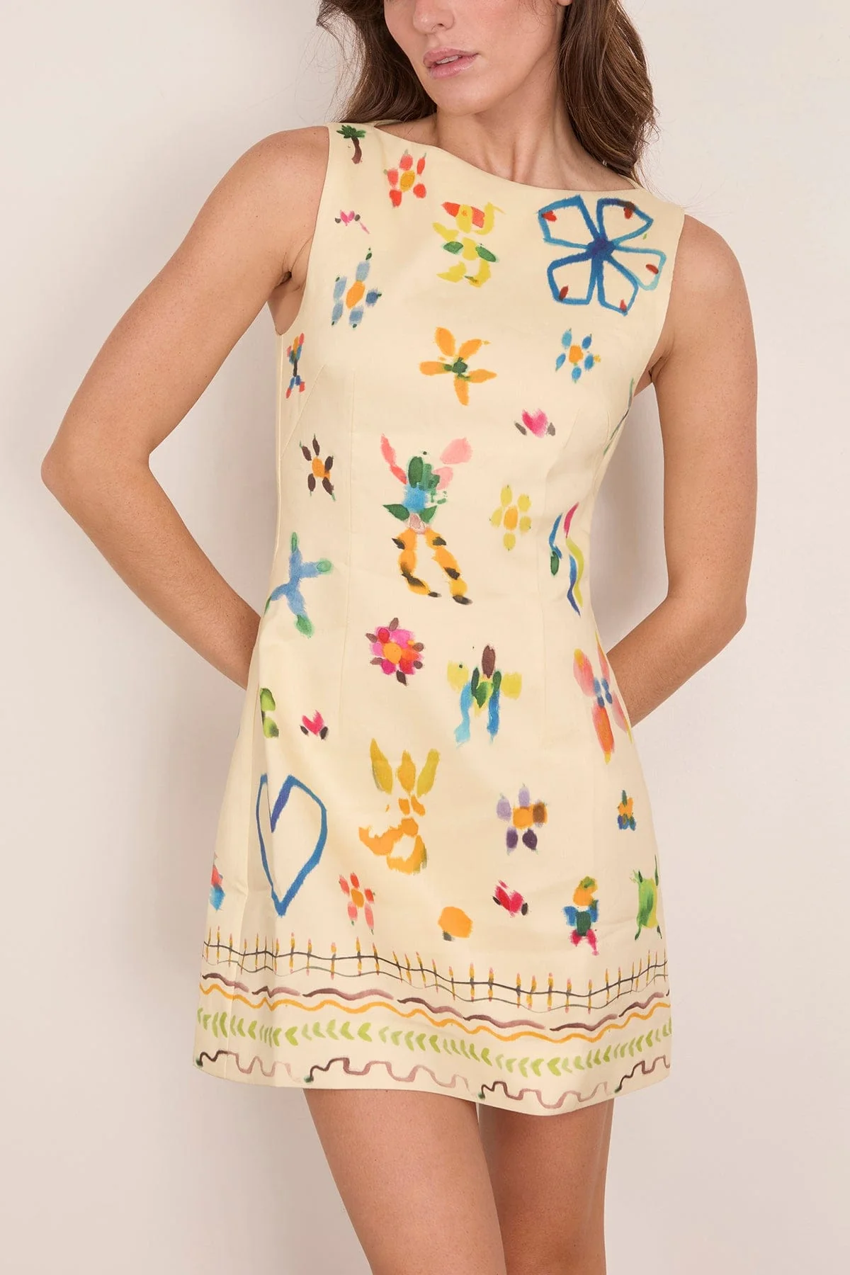 Sidi Mini Dress in Multi - Image 3