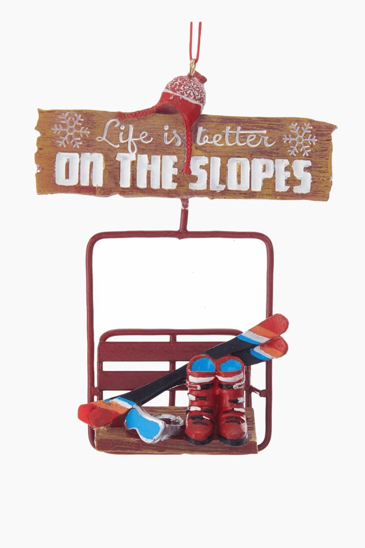 Ski Lift Ornament