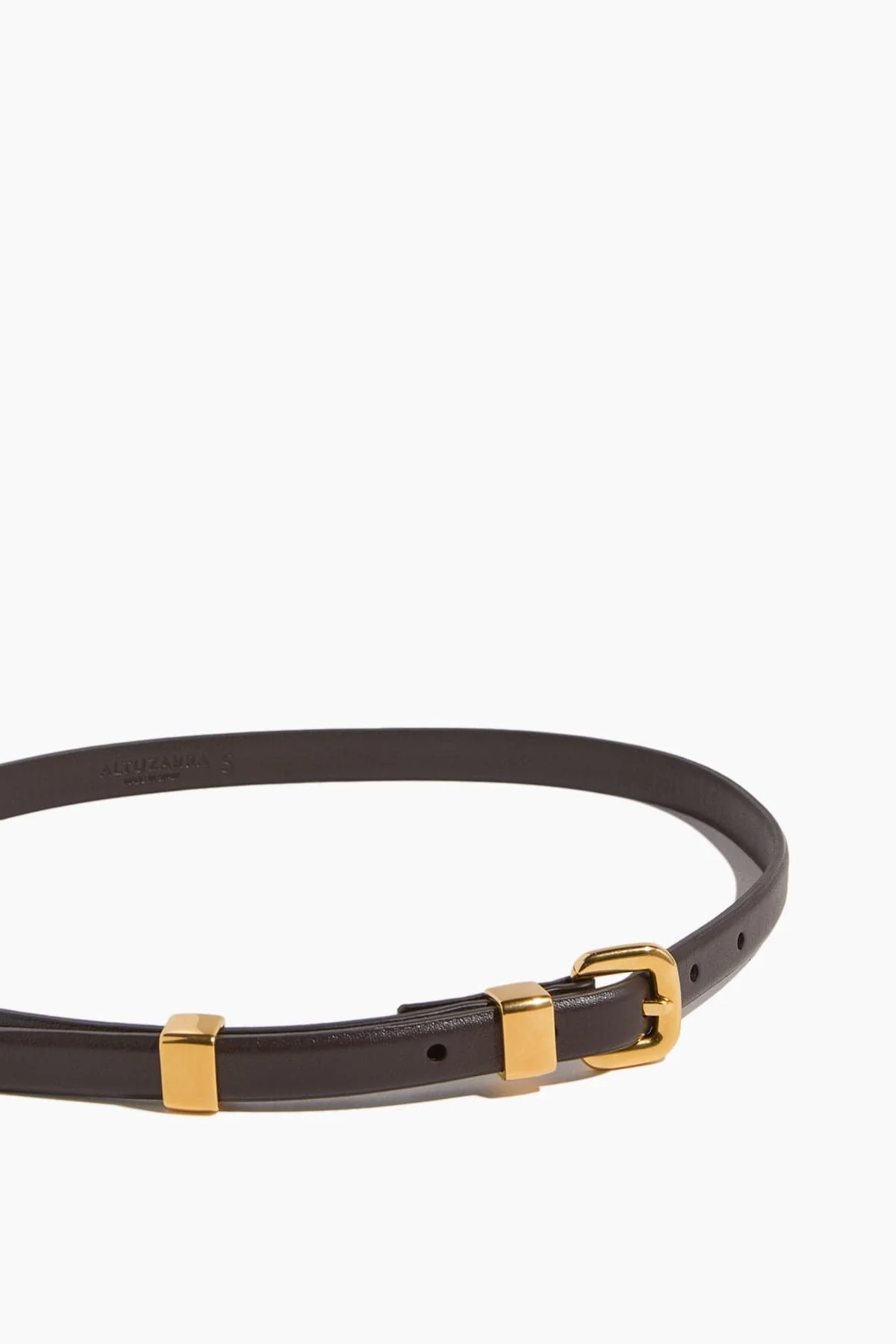 Skinny Belt in Tobacco - Image 3