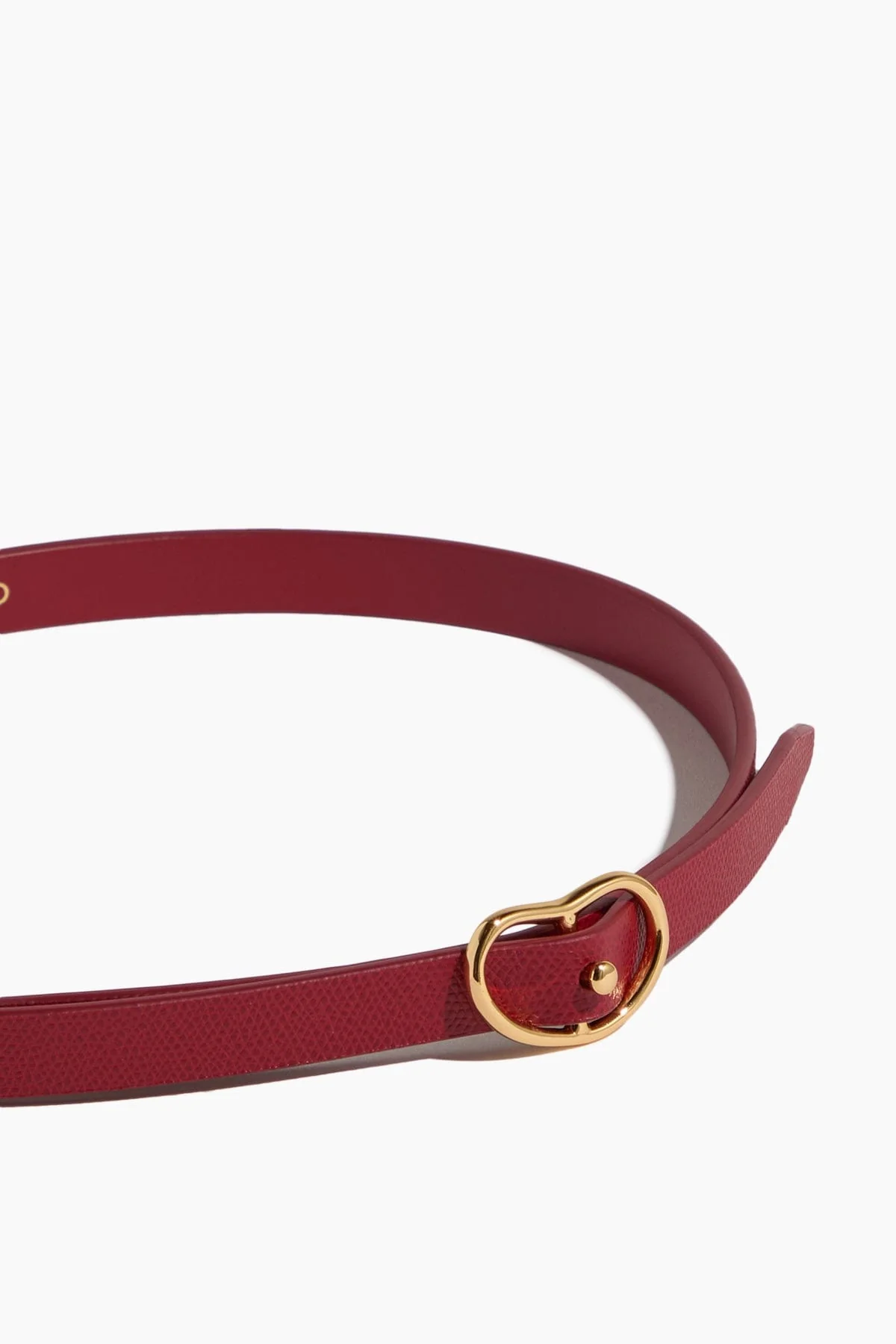 Skinny Georgia Belt in Red - Image 3