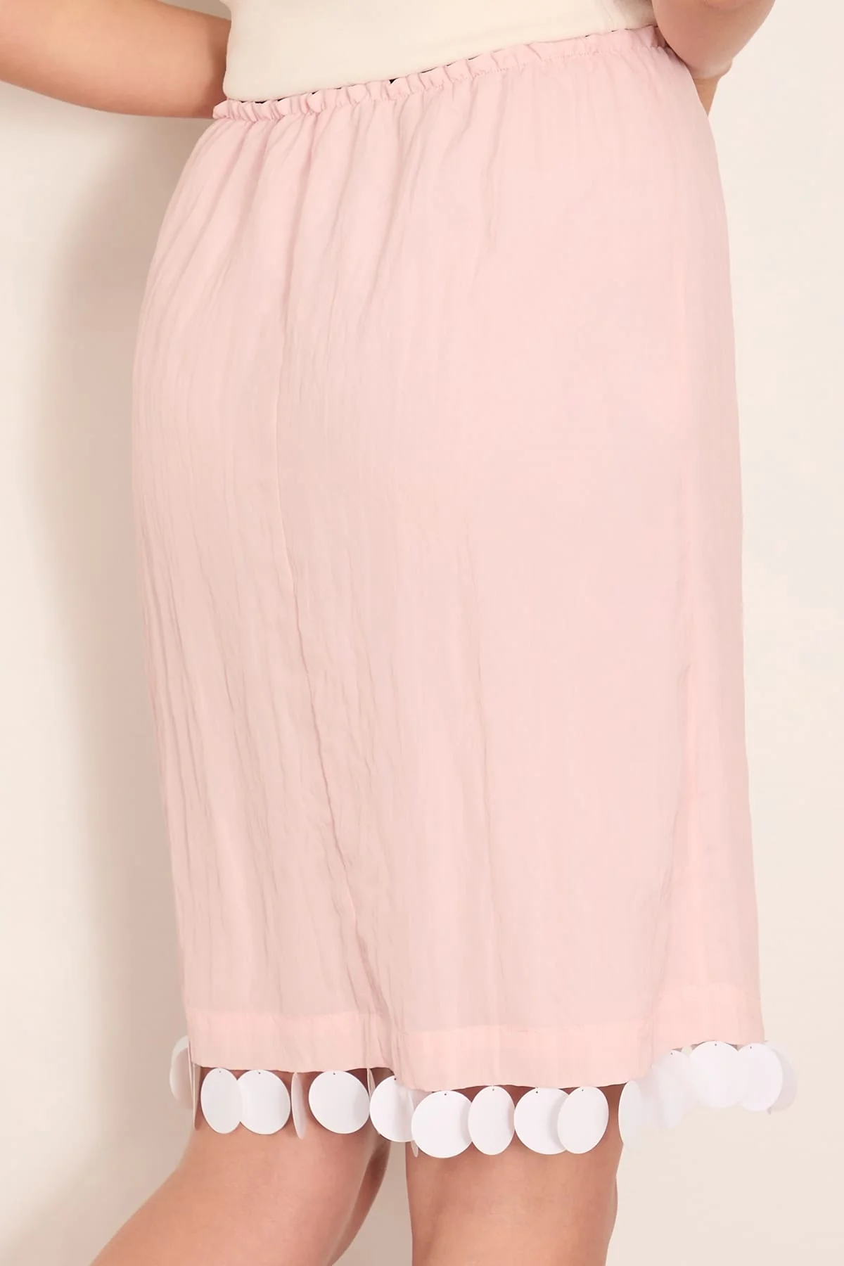 Skirt in Baby Pink - Image 4
