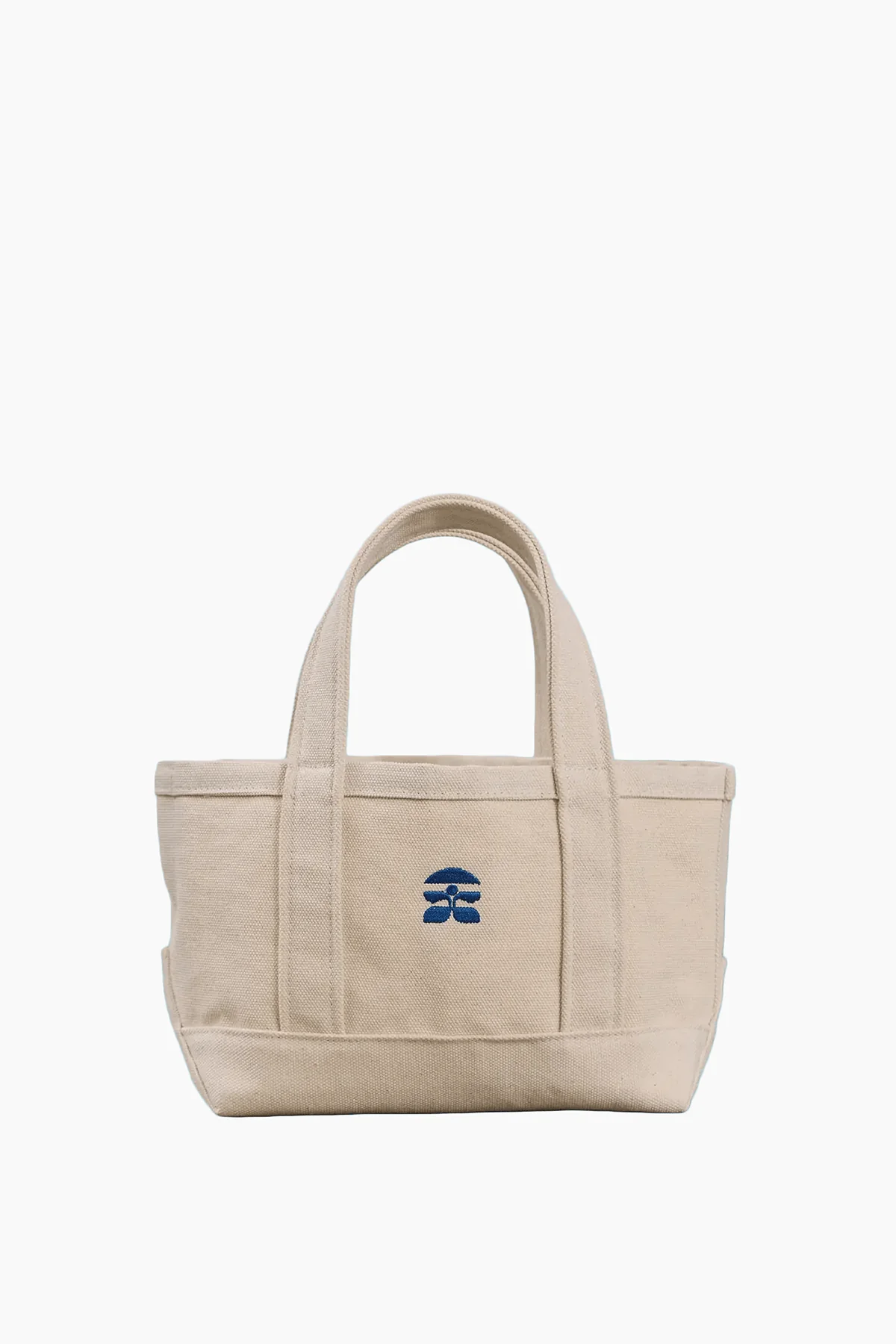 Small HB Canvas Tote in Natural - Image 2