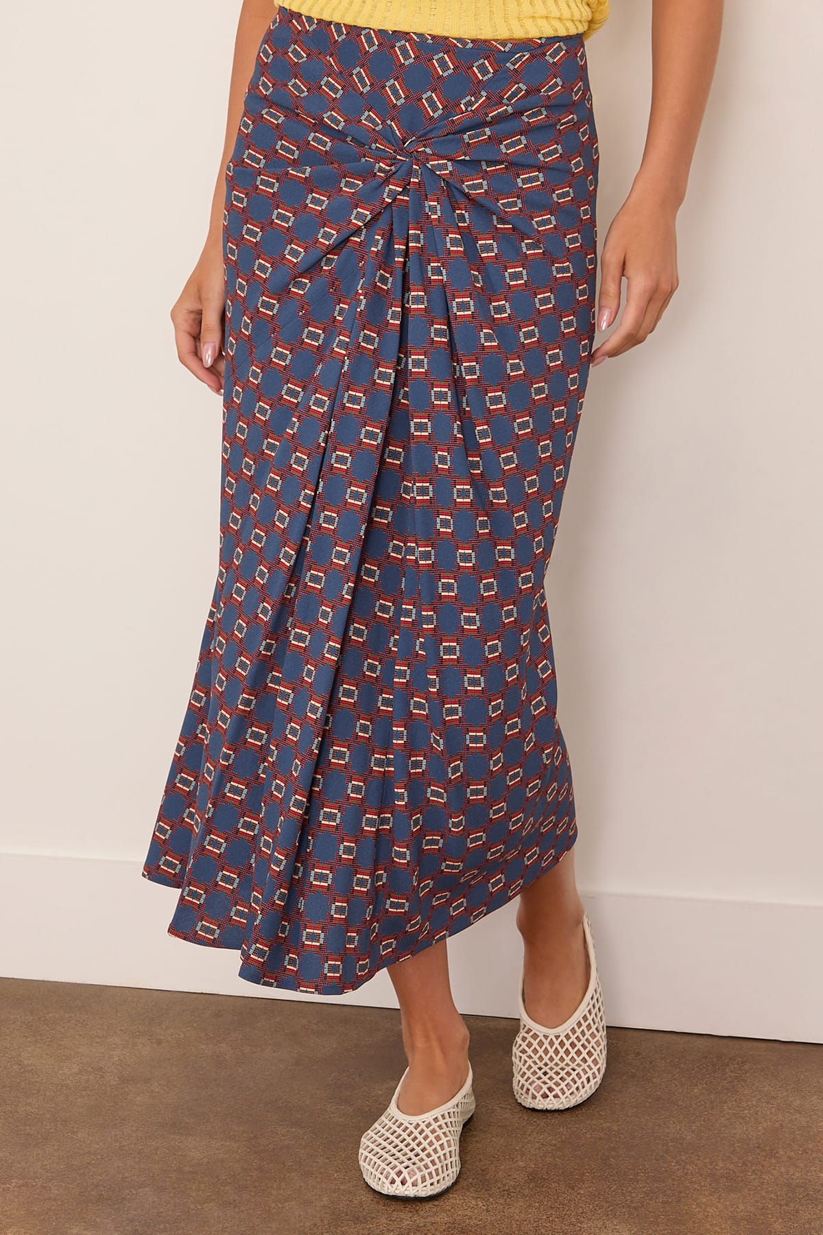 Smila Skirt in Blue - Image 3