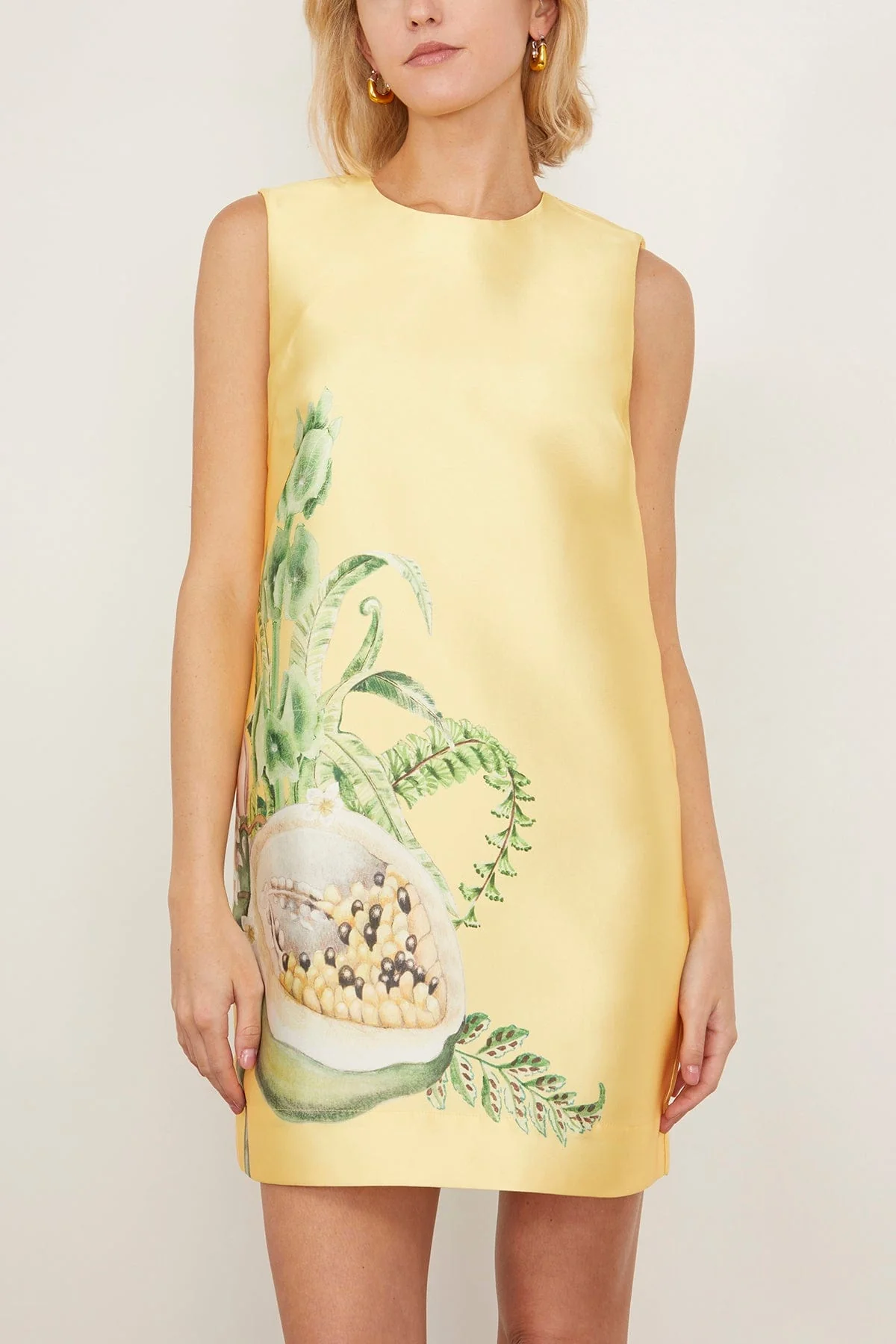 Sol Mini Dress in Lemon (TS) - Image 3