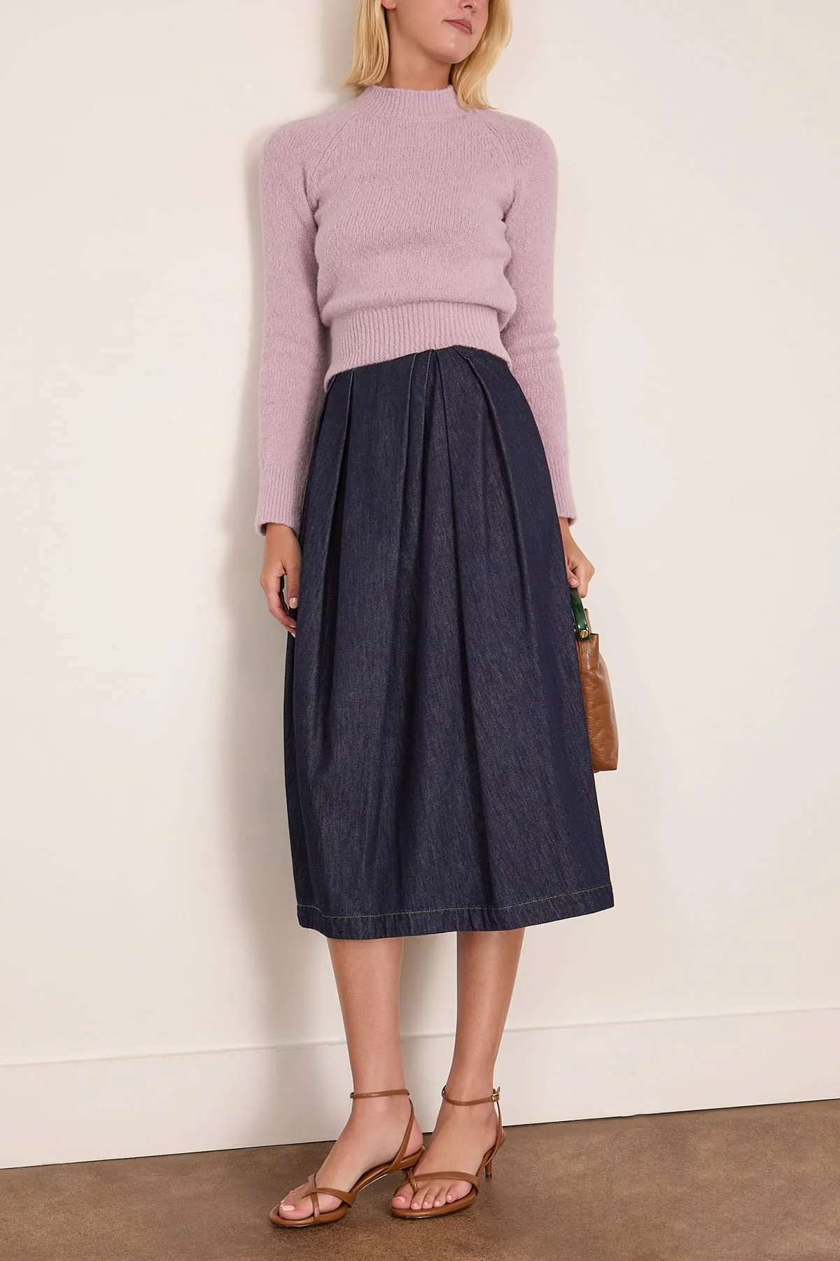 Sonista Skirt in Indigo - Image 2