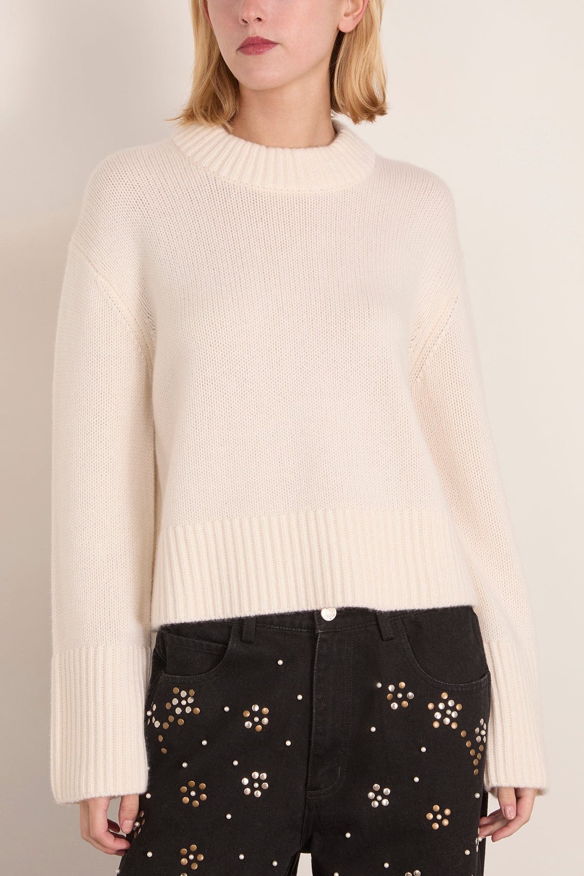 Sony Sweater in Cream - Image 3
