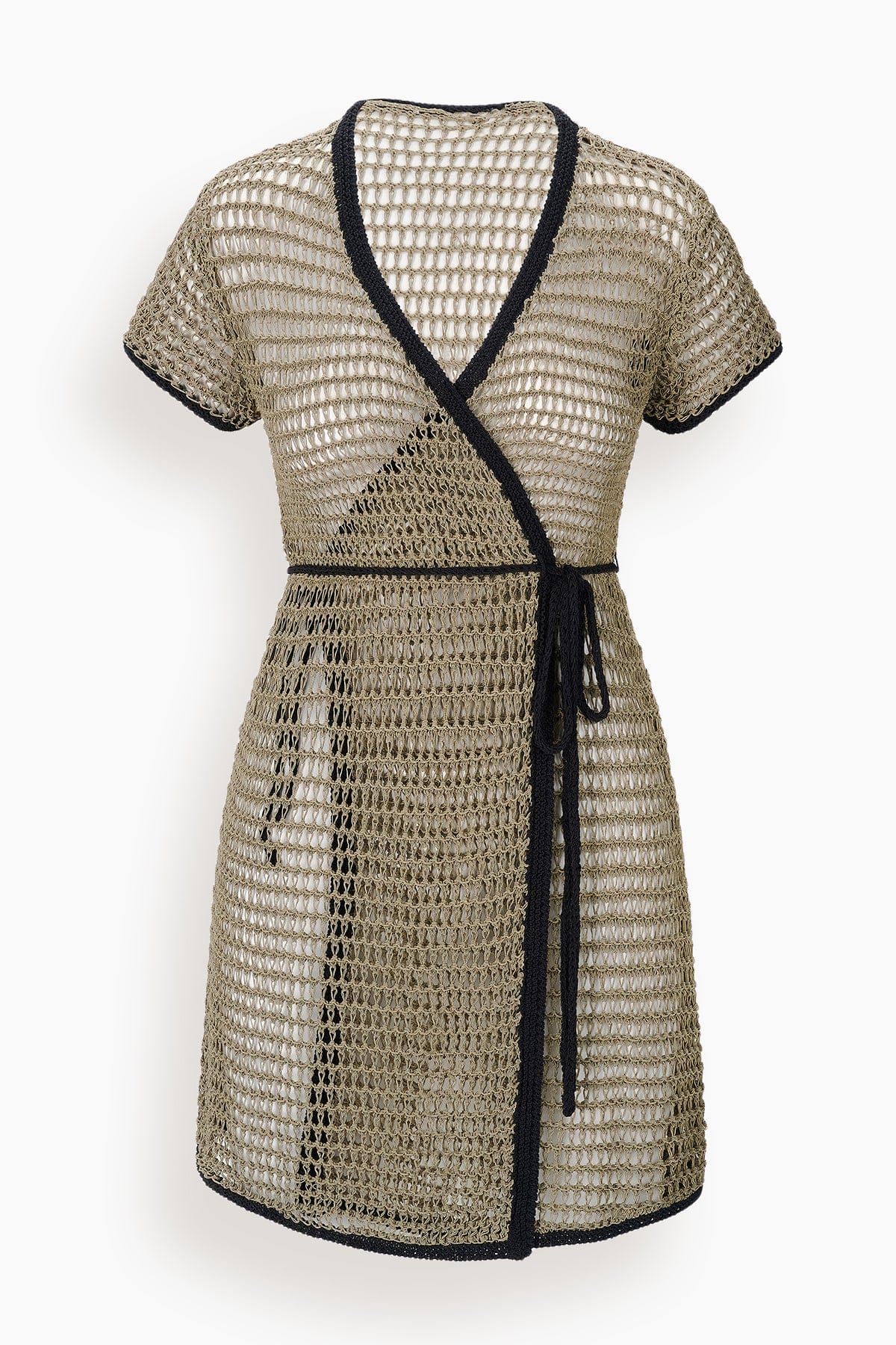 Spritz Dress in Thyme/Black