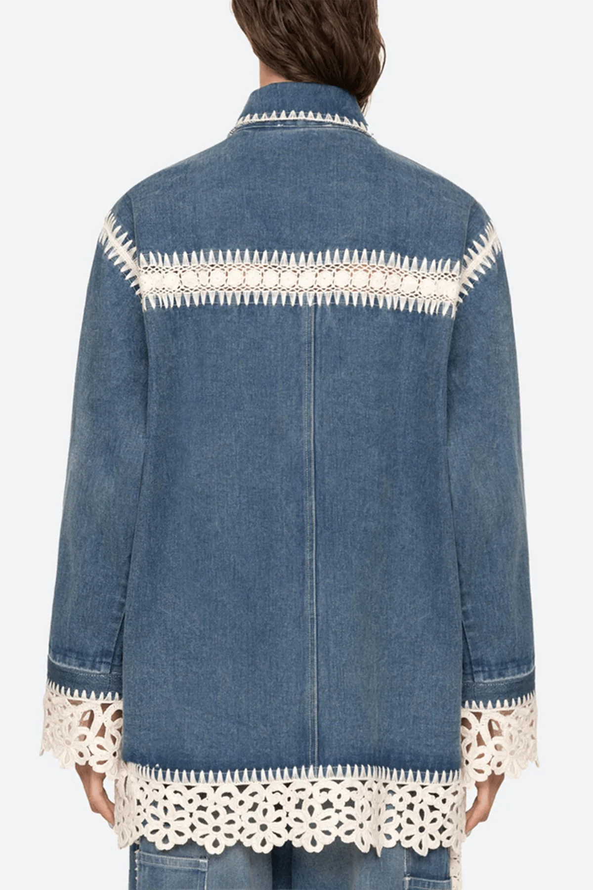 Stasia Denim Jacket in Blue - Image 4
