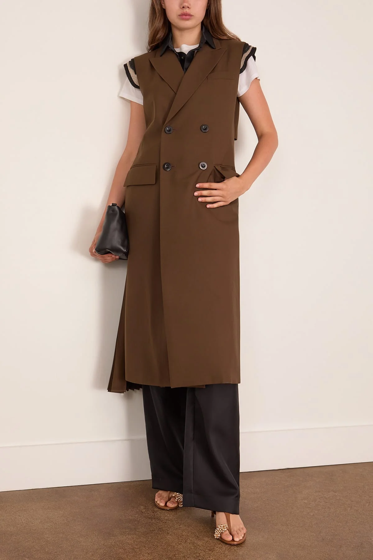 Suiting Vest in Brown - Image 2