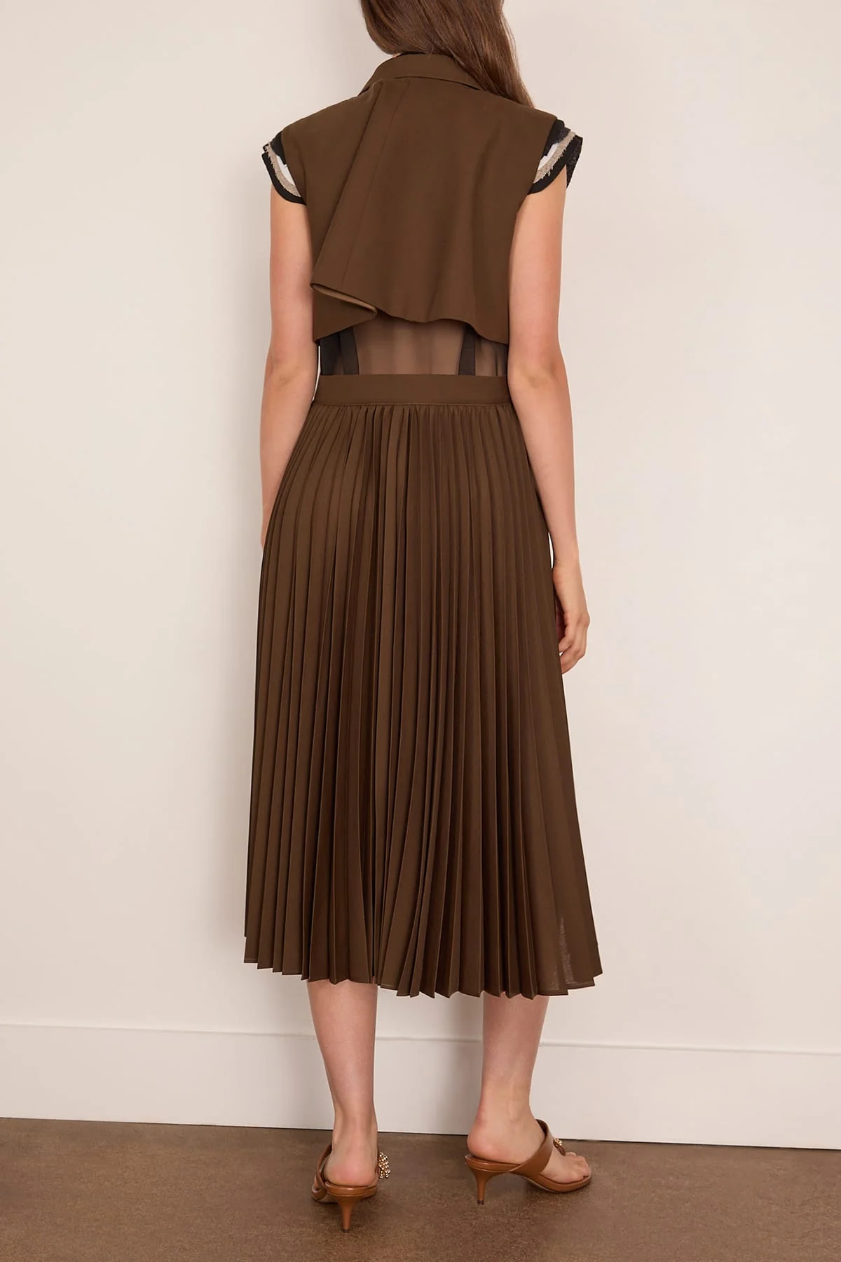 Suiting Vest in Brown - Image 4