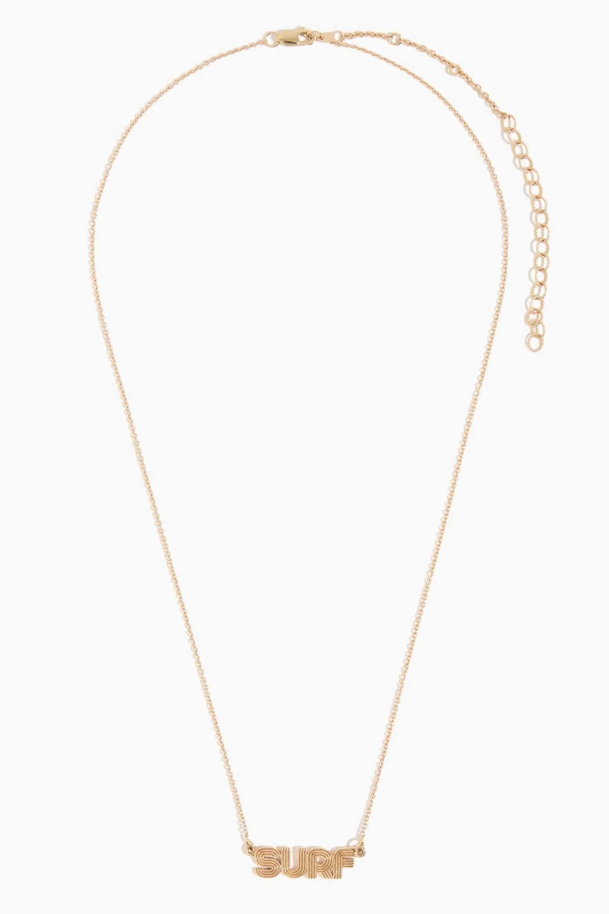 Surf Necklace in 14k Yellow Gold - Image 3
