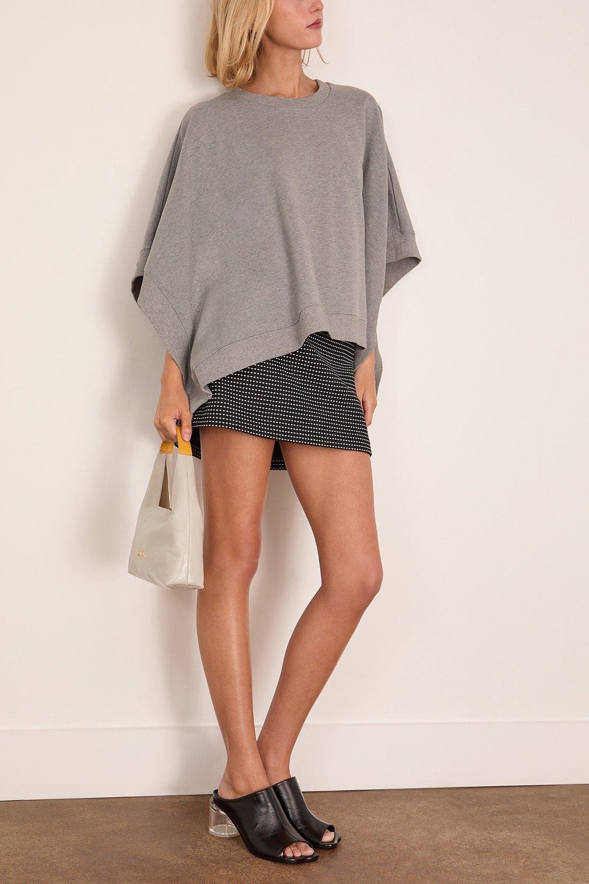 Sweatshirt in Grey Melange - Image 2