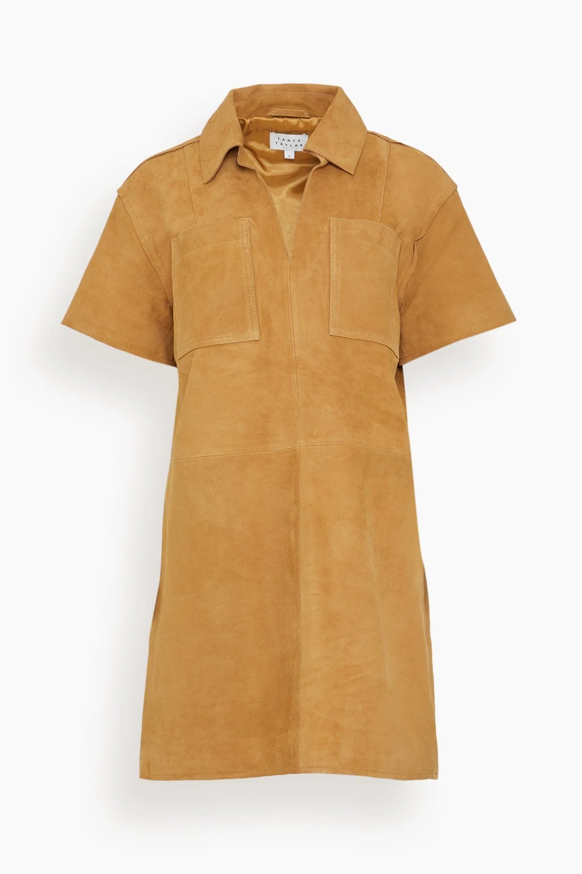 Tabby Dress in Camel