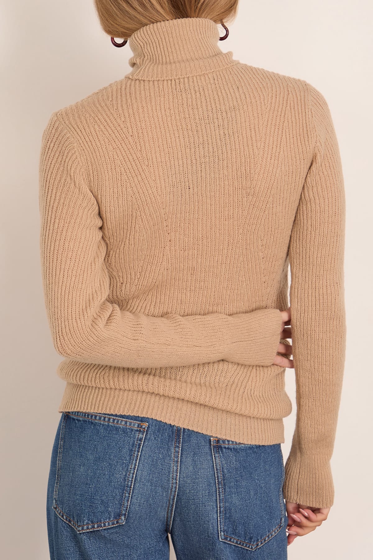 Tacro Sweater in Beige - Image 4
