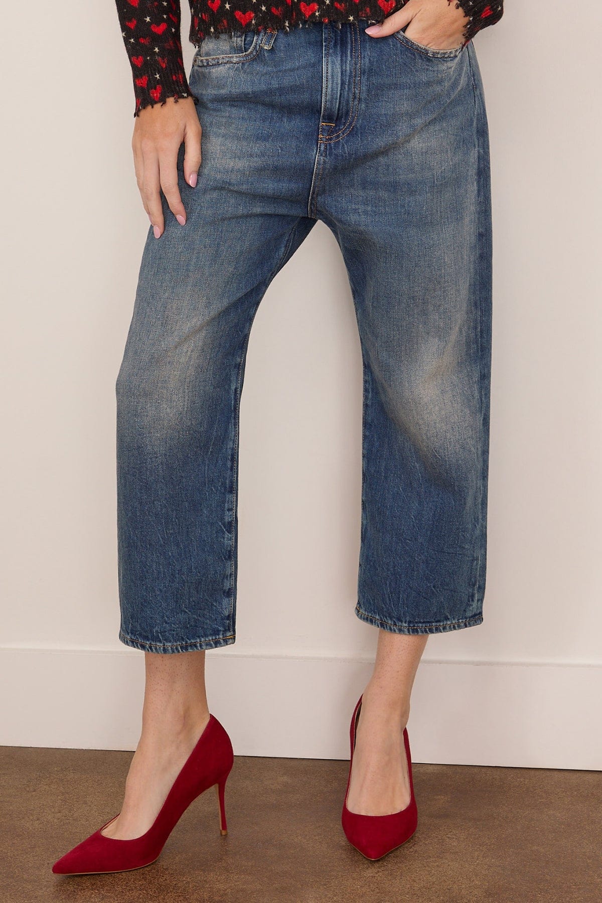 Tailored Drop Jean in Kellen Blue - Image 3