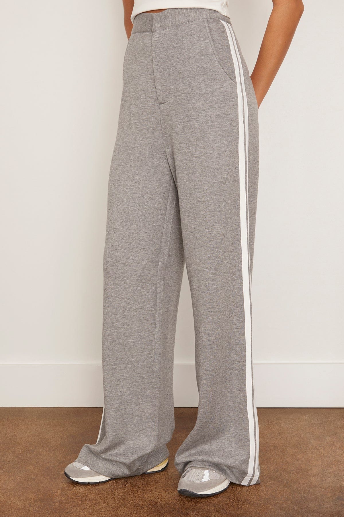 Tailored Travel Pant in Heather Grey - Image 3