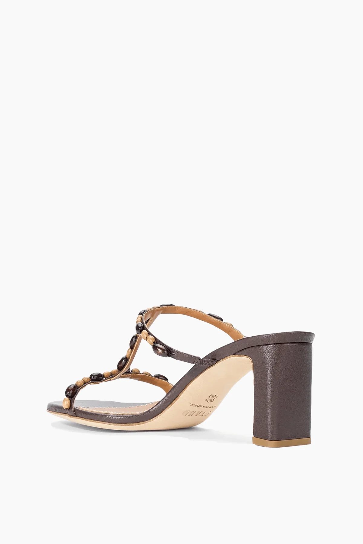 Talita Heel in Wood Beads - Image 4