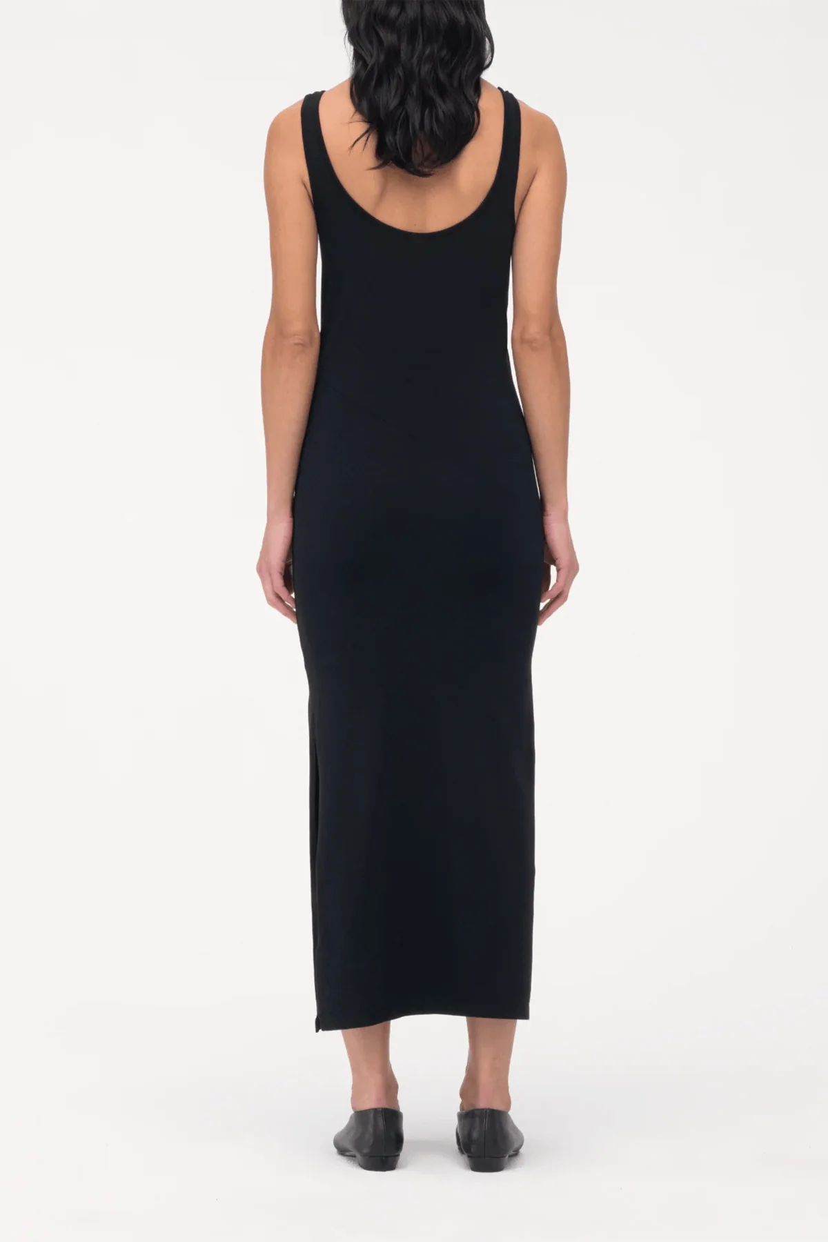 Tank Dress in Black - Image 4