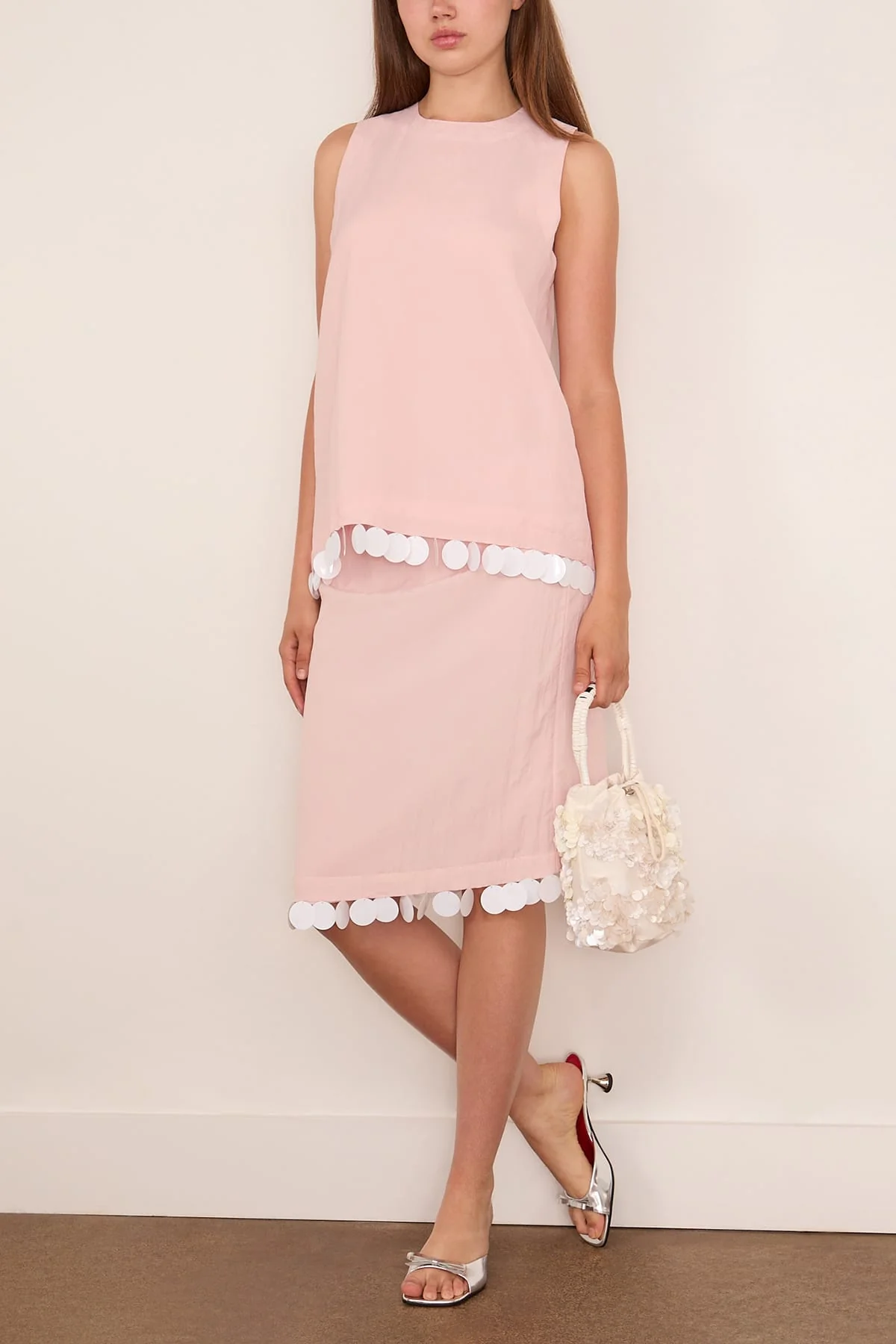 Tank Top in Baby Pink - Image 2