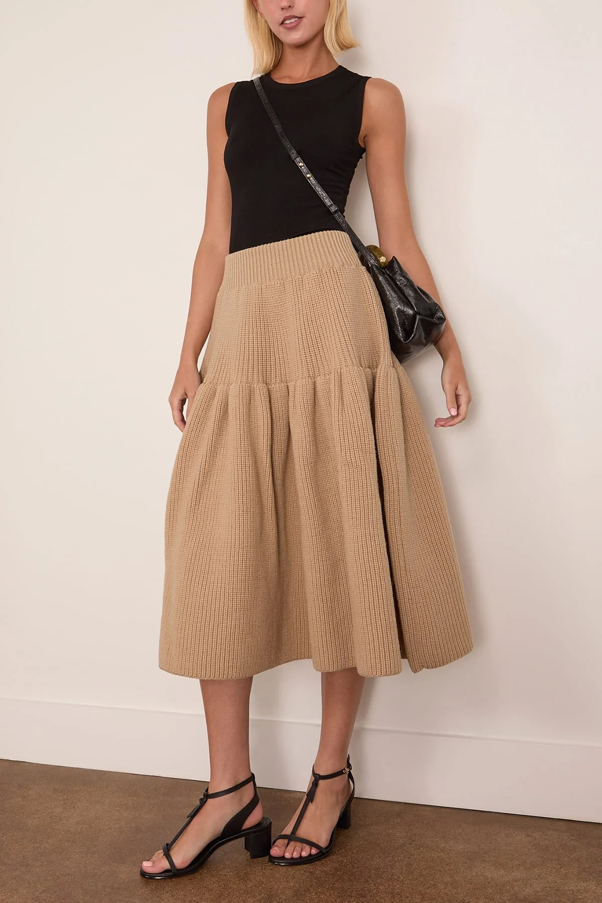 Telma Skirt in Beige - Image 2