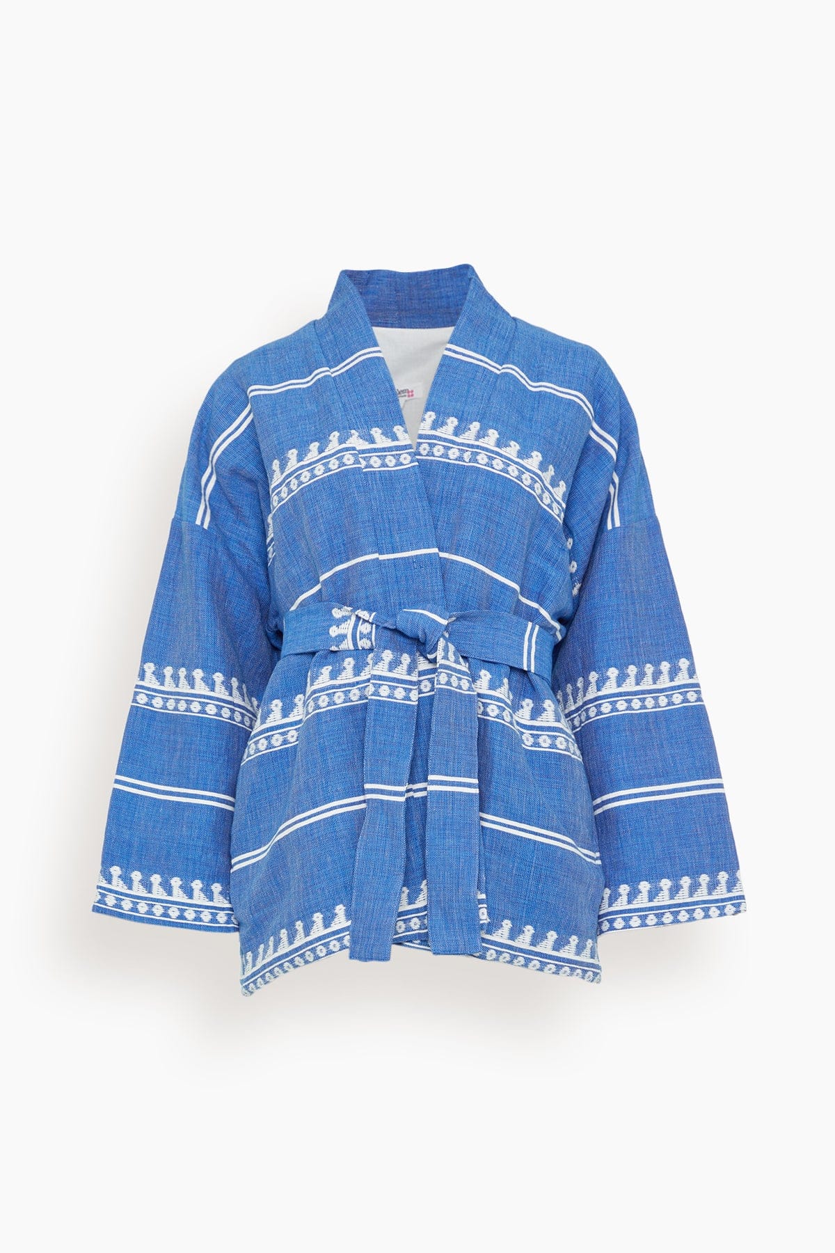 Terara Jacket in Tebibi Blue