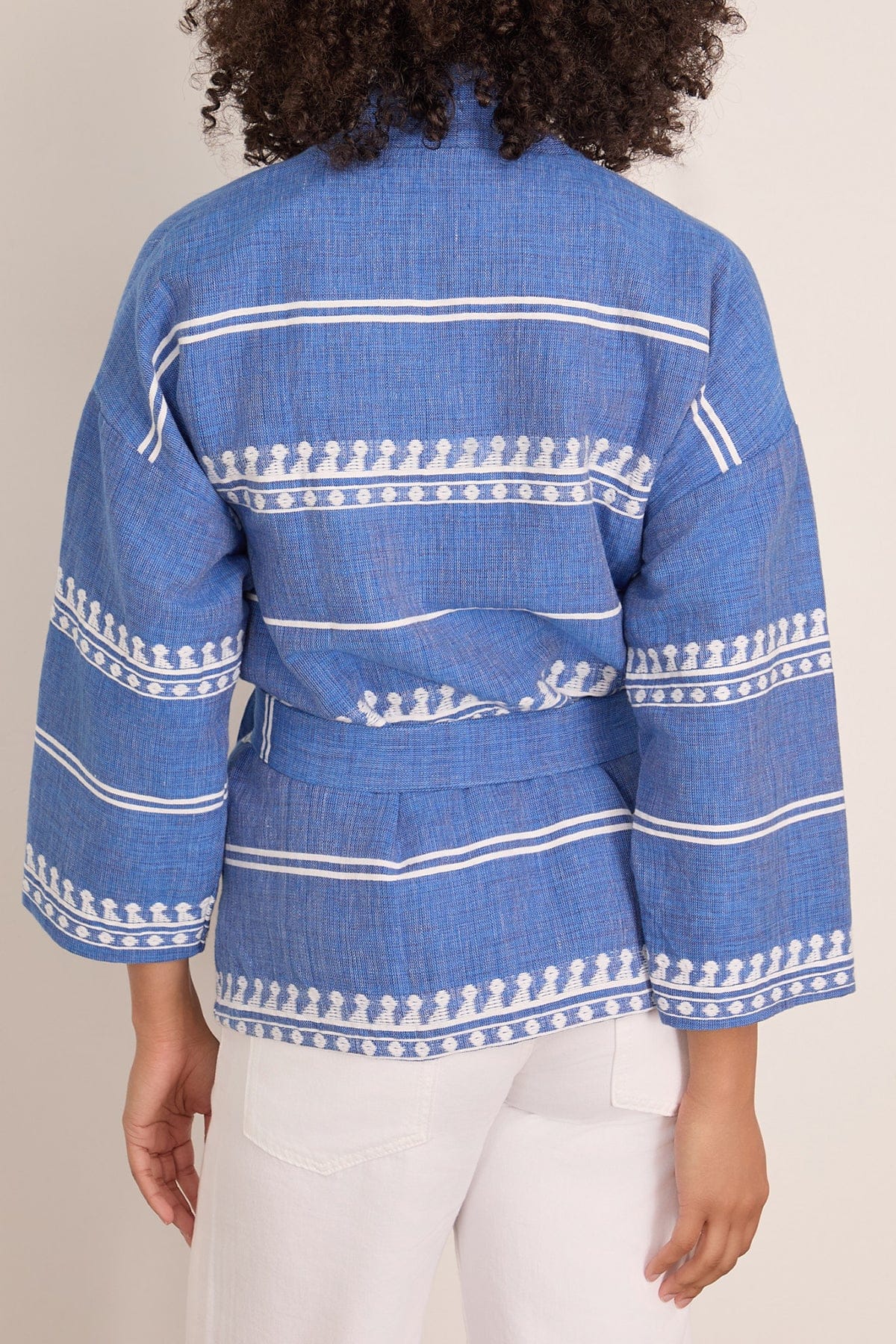 Terara Jacket in Tebibi Blue - Image 4